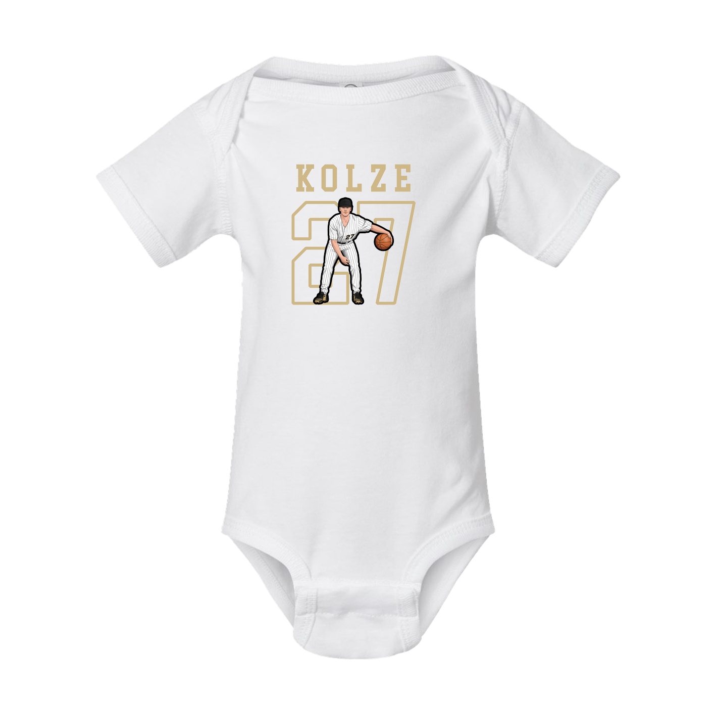 Baby Onesie — Shirsey in White