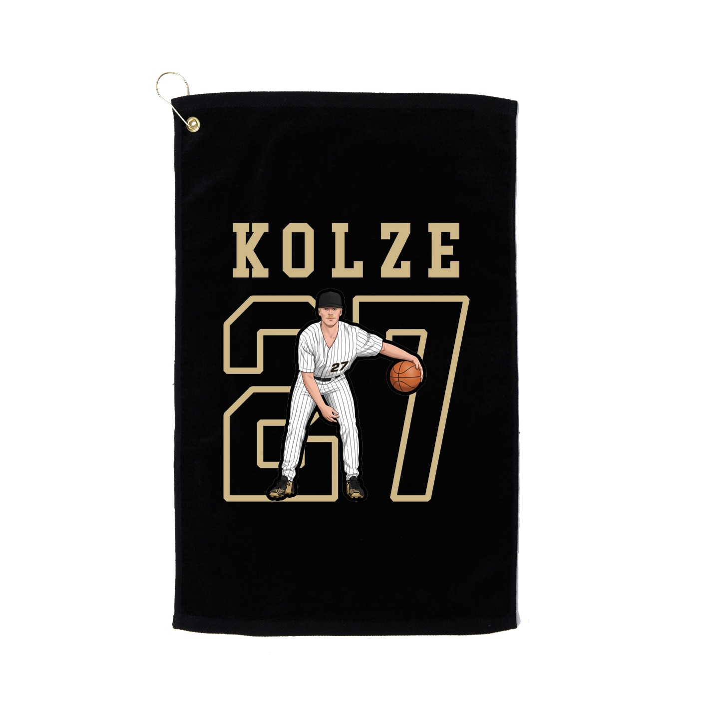 Golf Towel — Shirsey in Black