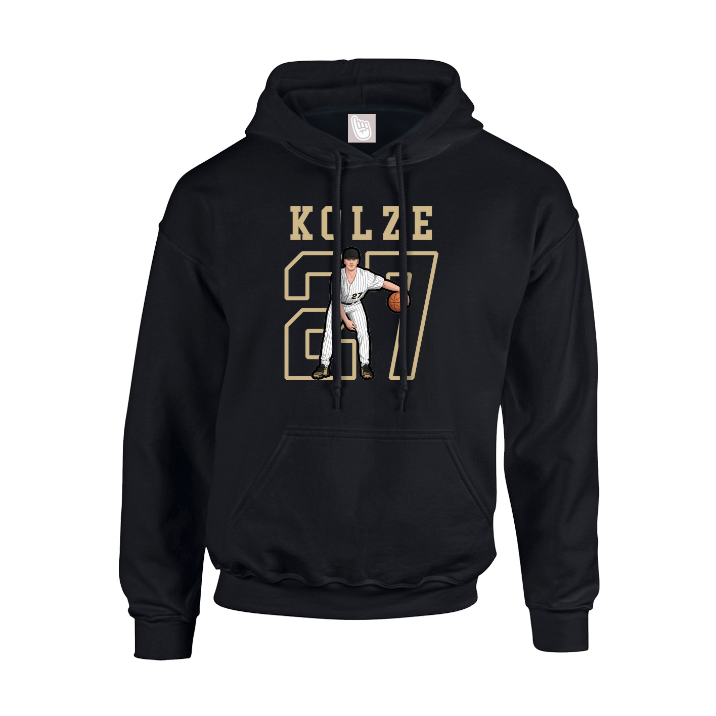Youth Hoodie — Shirsey in Black