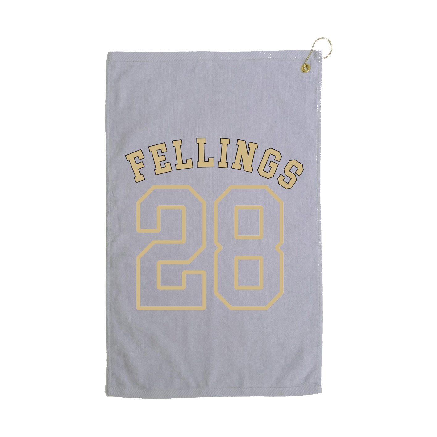 Golf Towel — Shirsey Arch in Grey