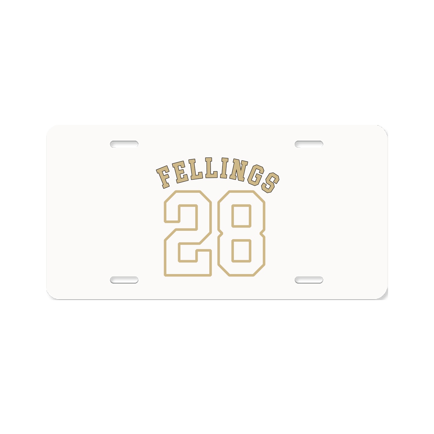 License Plate — Shirsey Arch in Classic