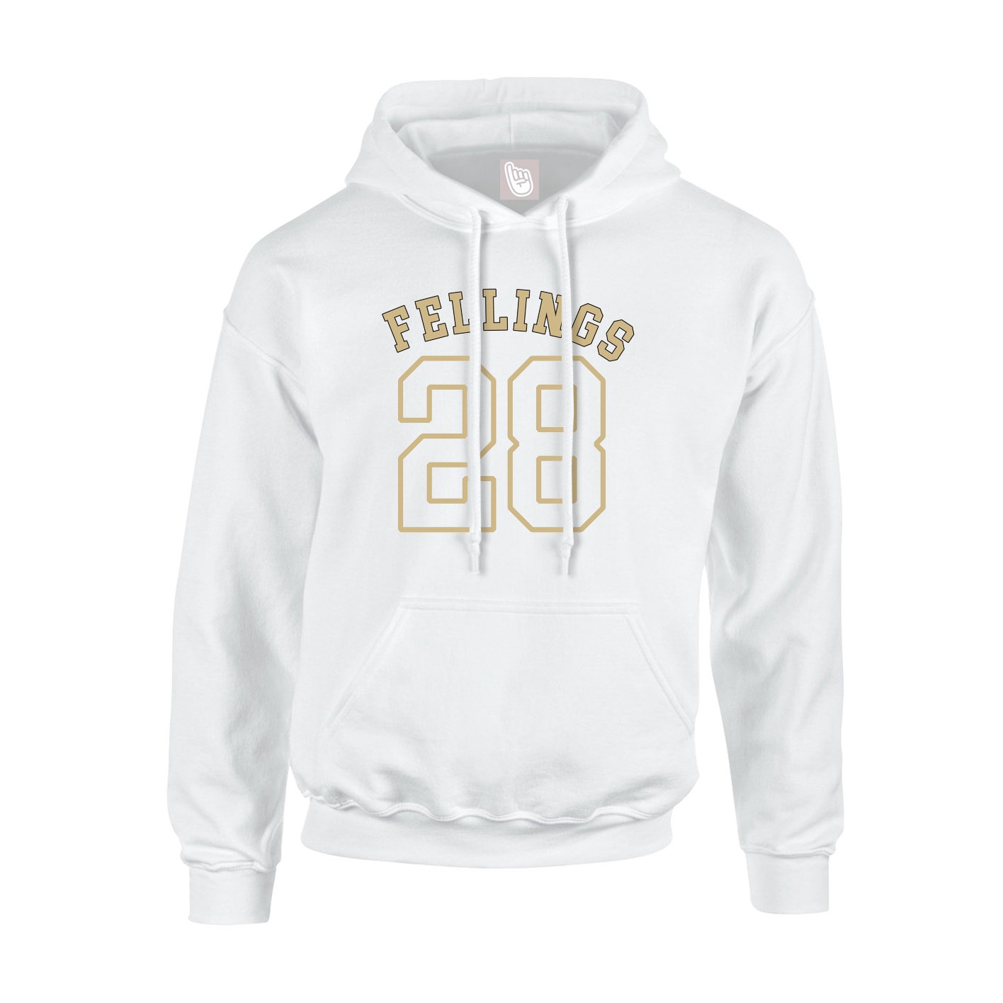 Hoodie — Shirsey Arch in White