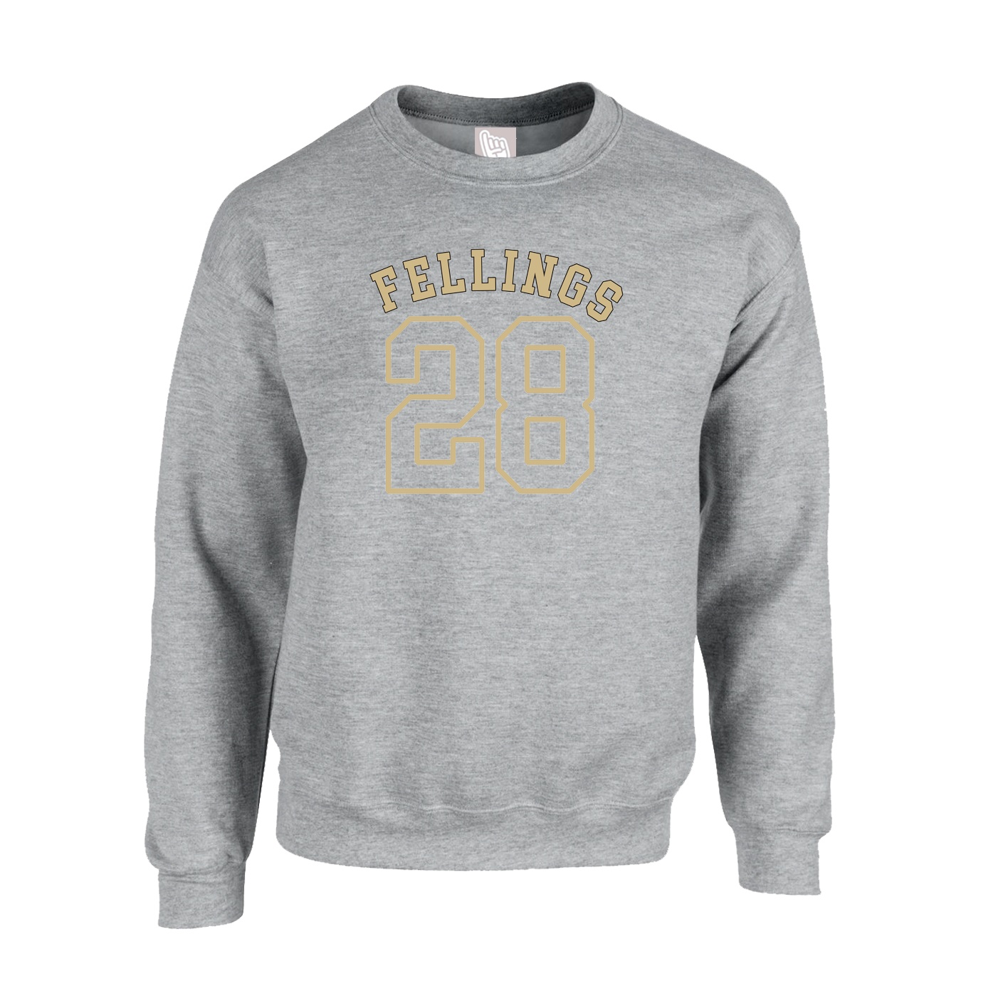 Fleece Crew — Shirsey Arch in Grey