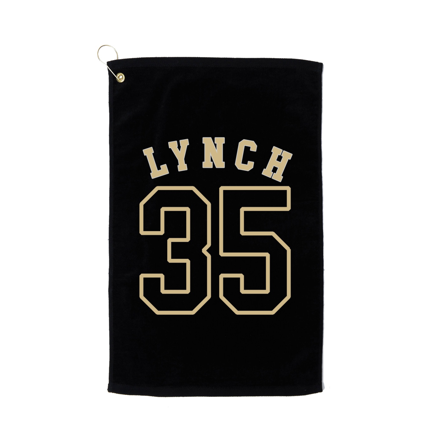 Golf Towel — Shirsey Arch in Black