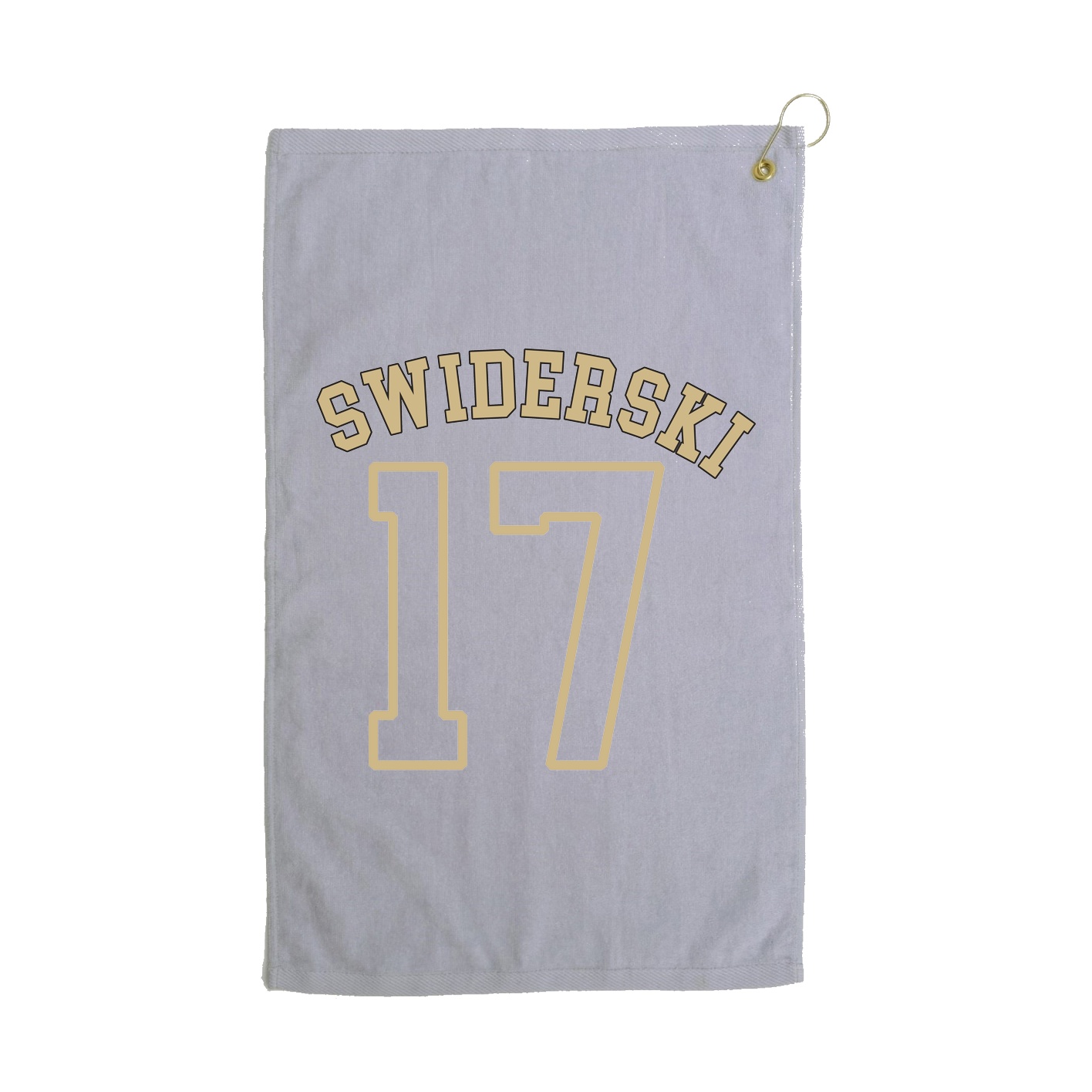 Golf Towel — Shirsey Arch in Grey