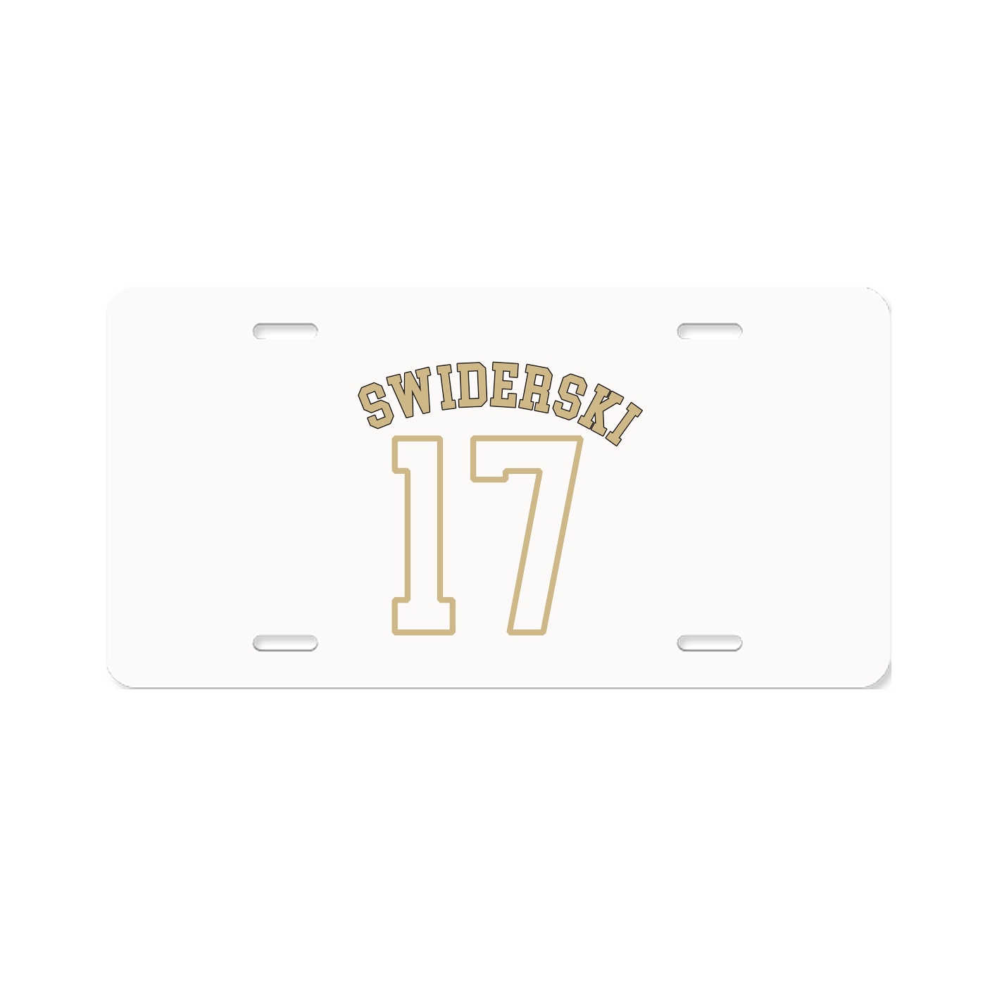 License Plate — Shirsey Arch in Classic