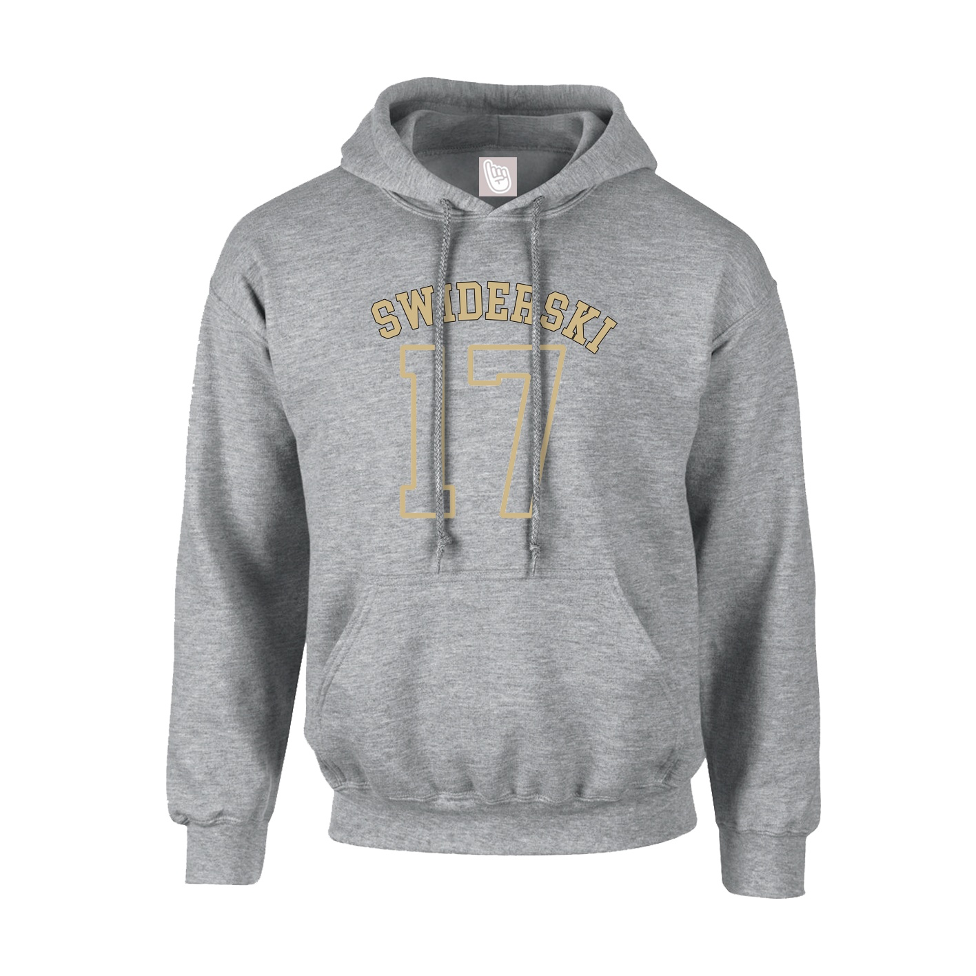 Youth Hoodie — Shirsey Arch in Grey