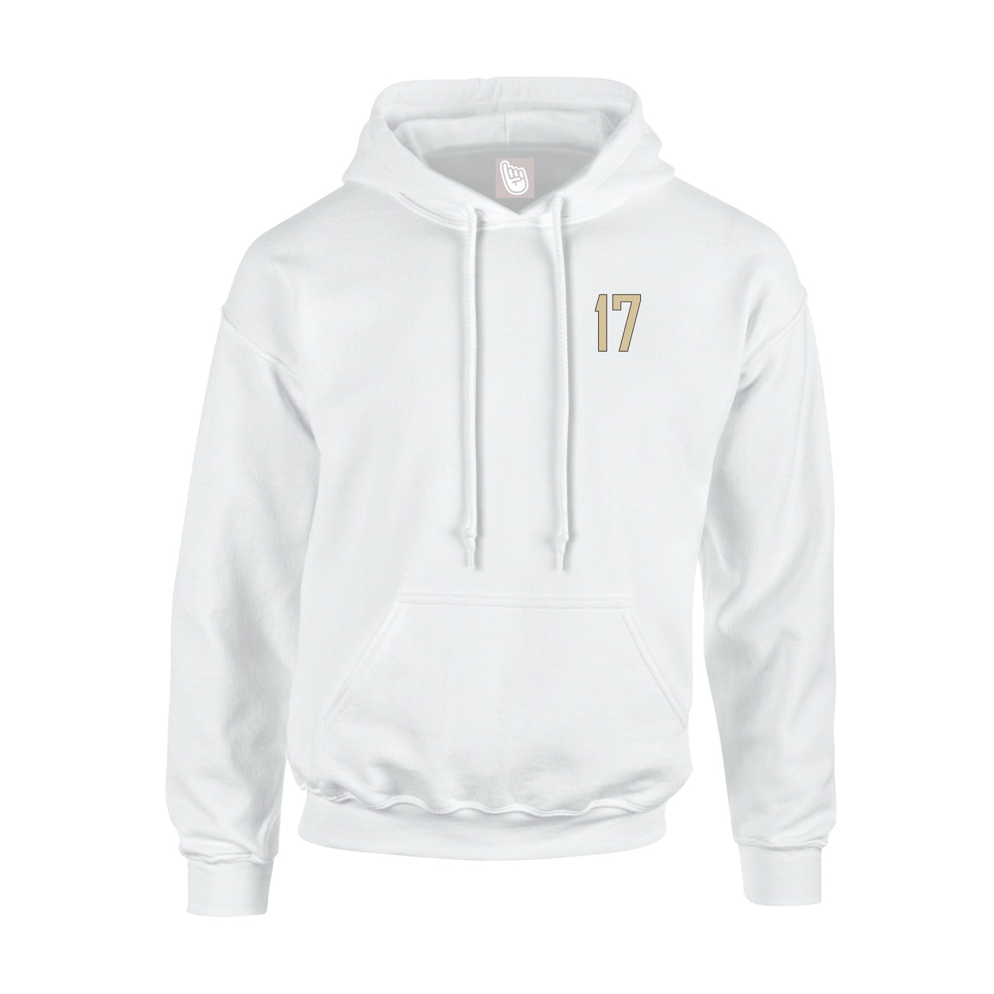 Youth Hoodie — Front Shirsy in White