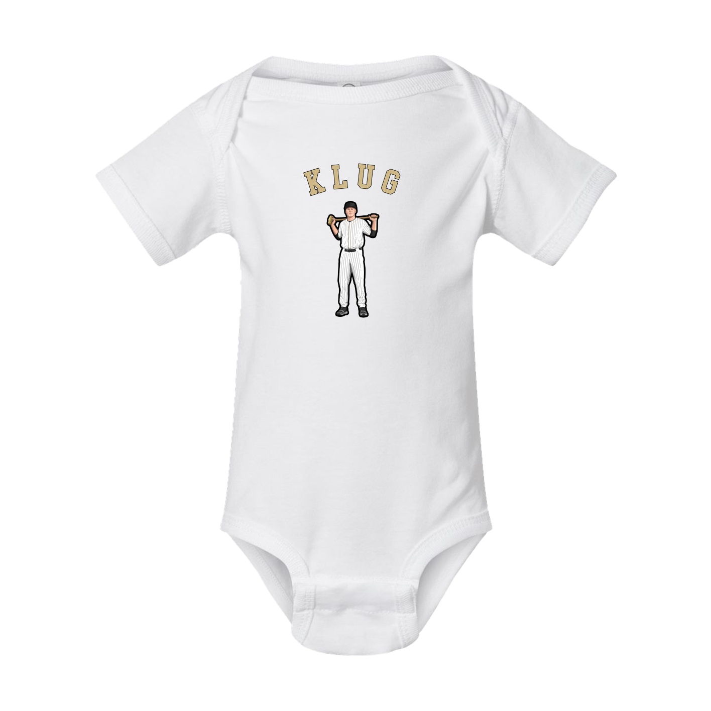 Baby Onesie — Shirsey Arch in White