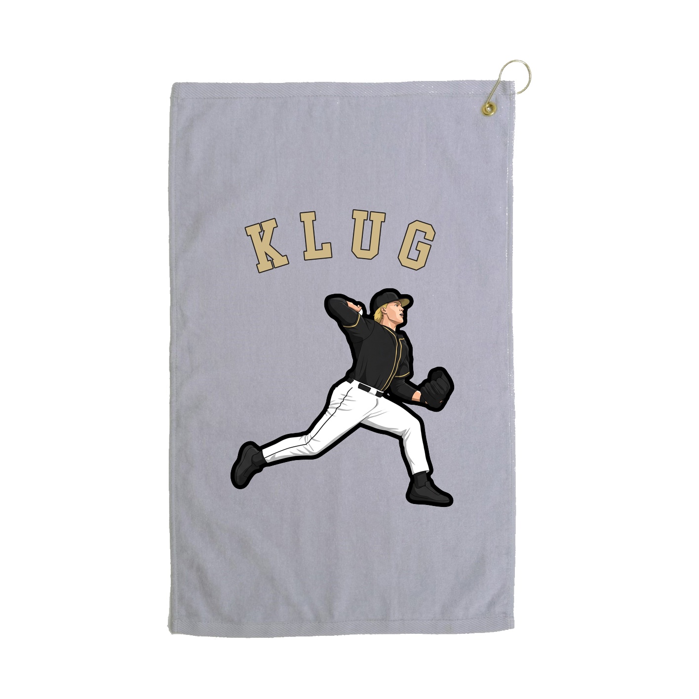 Golf Towel — Shirsey Arch in Grey