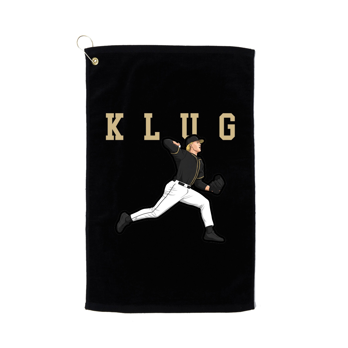 Golf Towel — Shirsey in Black