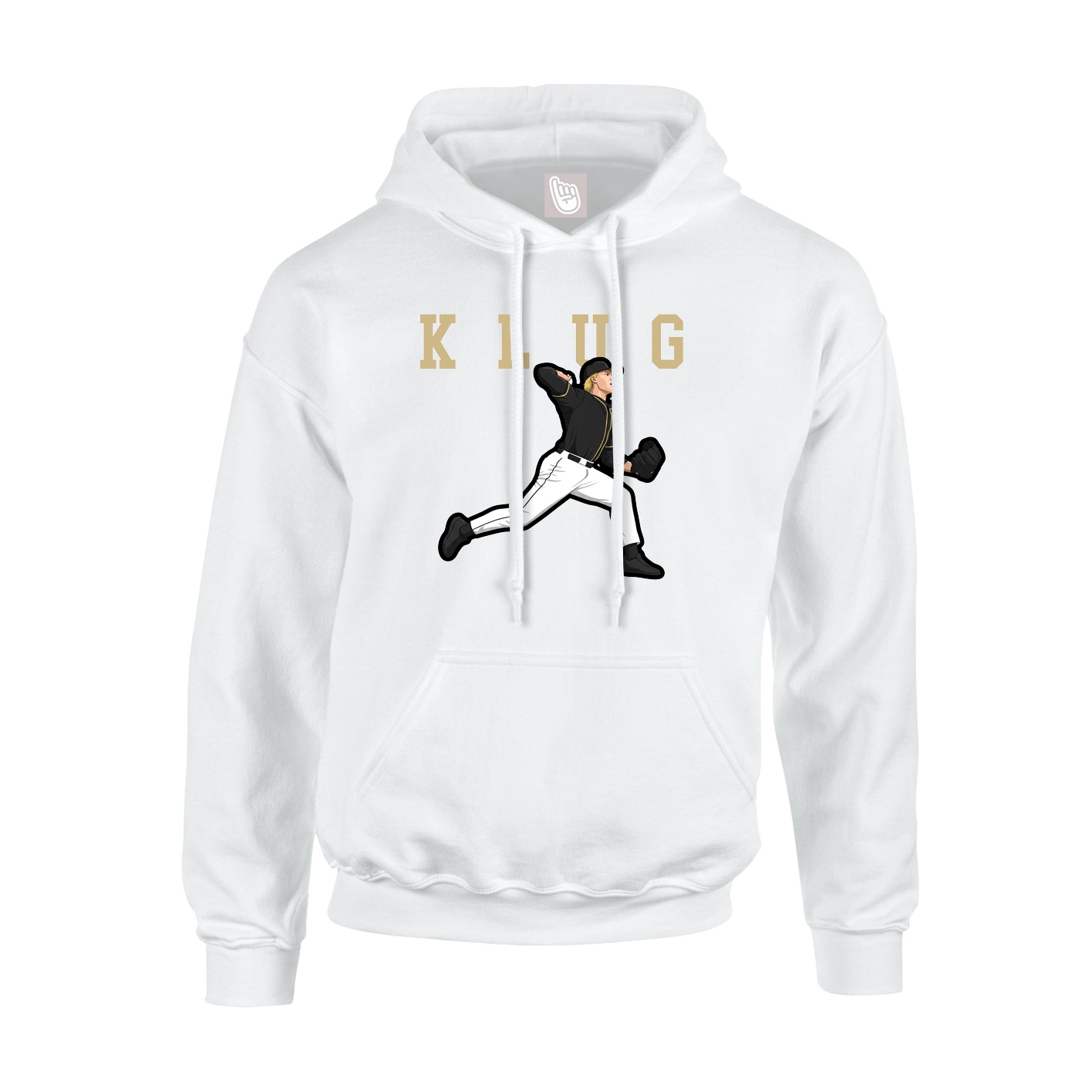 Hoodie — Shirsey in White
