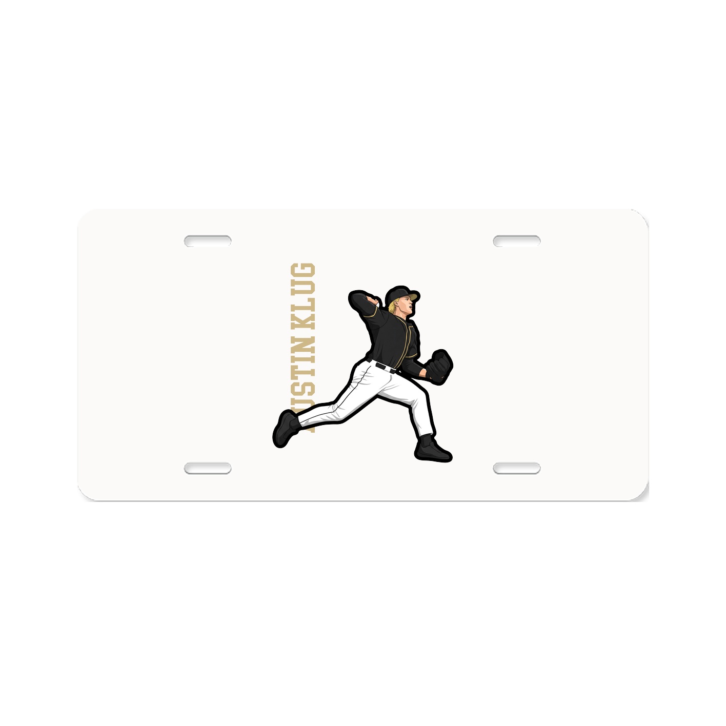 Aluminum License Plate