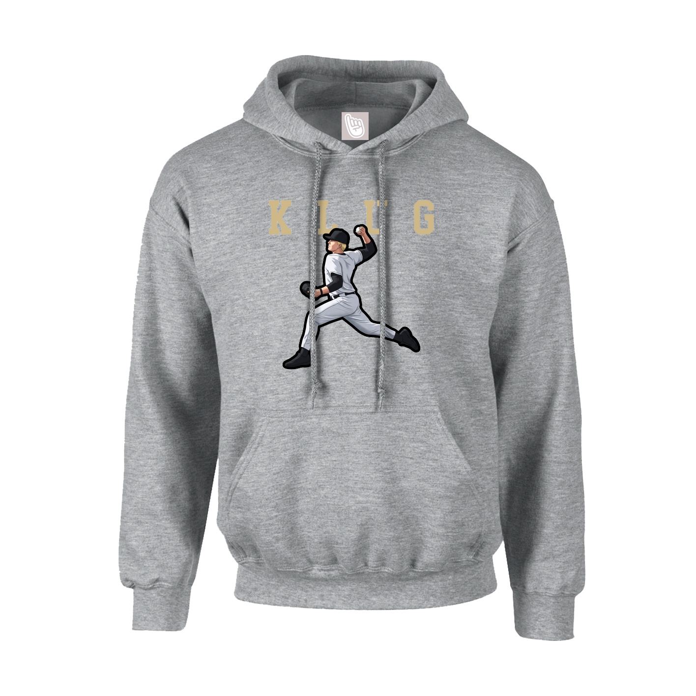 Hoodie — Shirsey in Grey