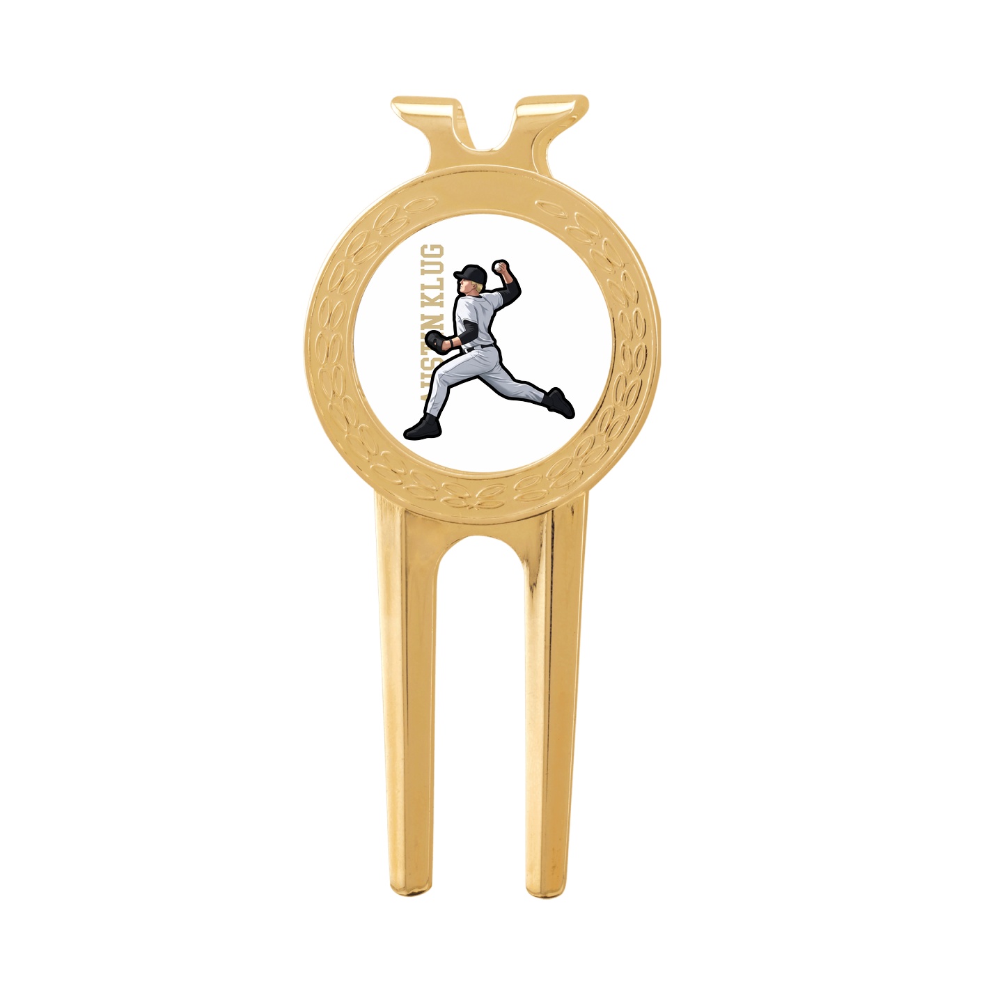 Divot Tool with Ball Marker — Name Vertical in Classic