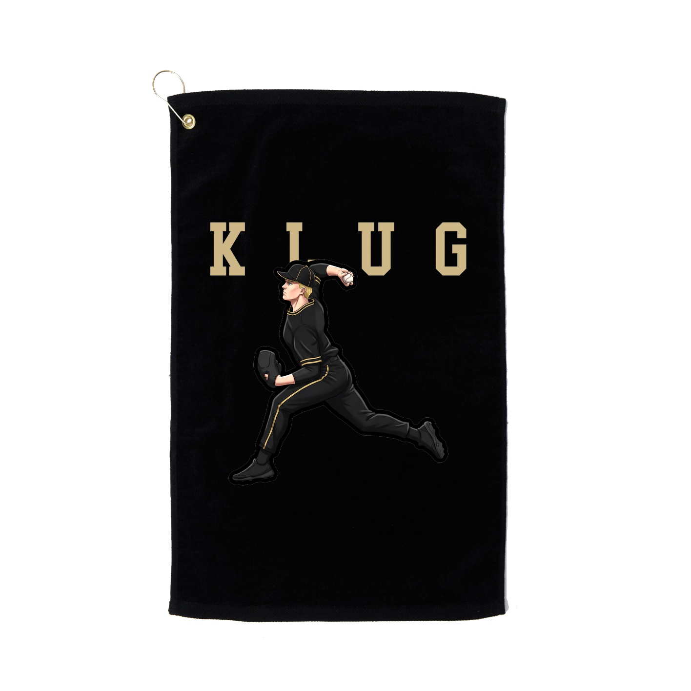 Golf Towel — Shirsey in Black