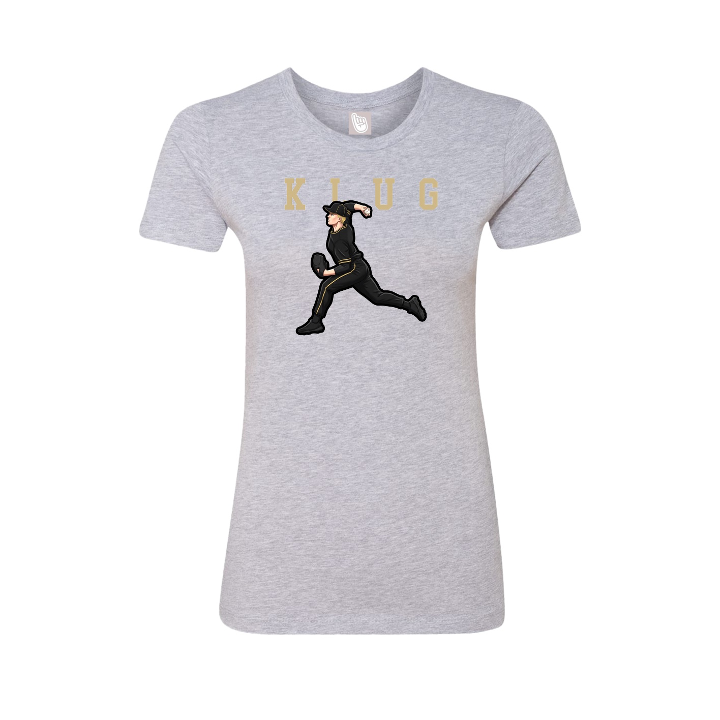 Fitted Women's Tee — Shirsey in Grey