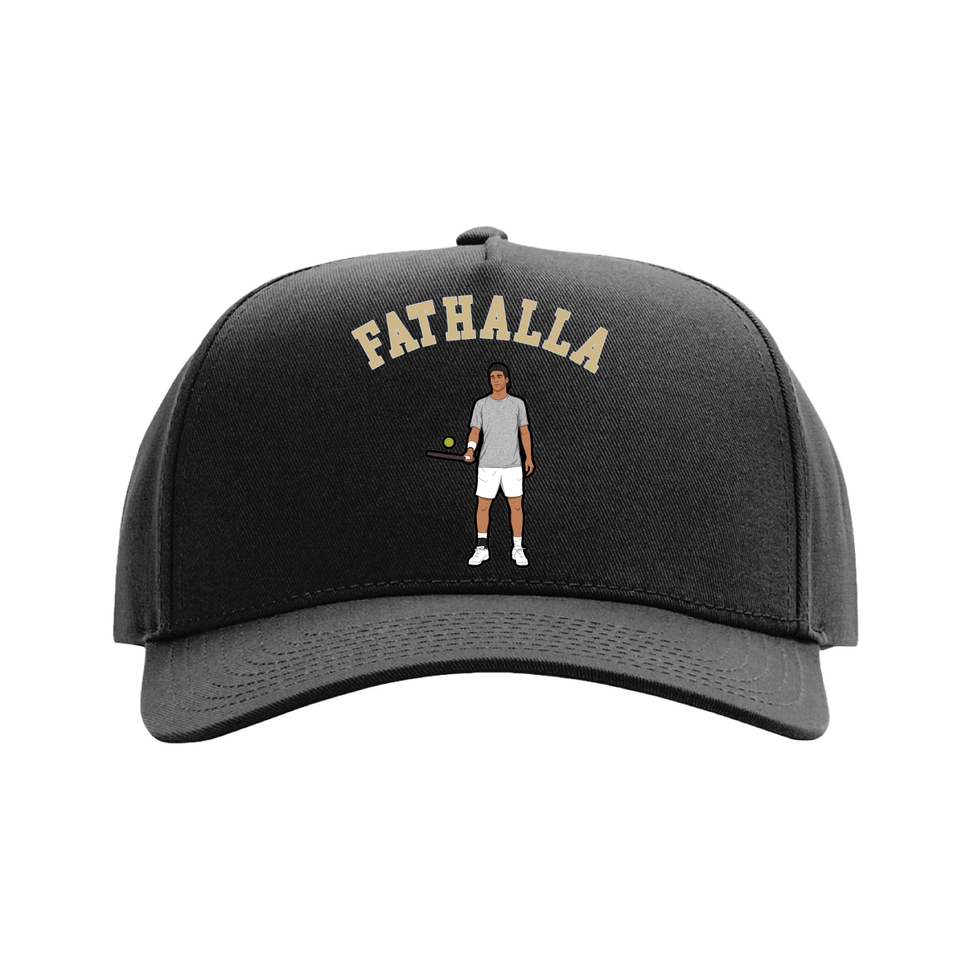 Full Fabric Five-Panel Champ Cap