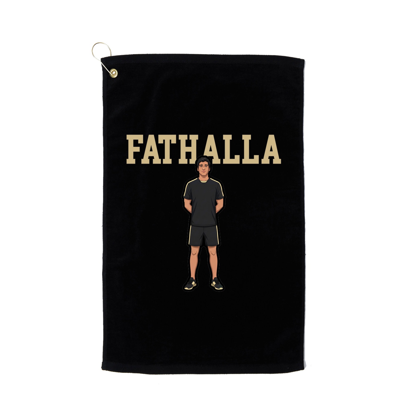 Golf Towel — Shirsey in Black