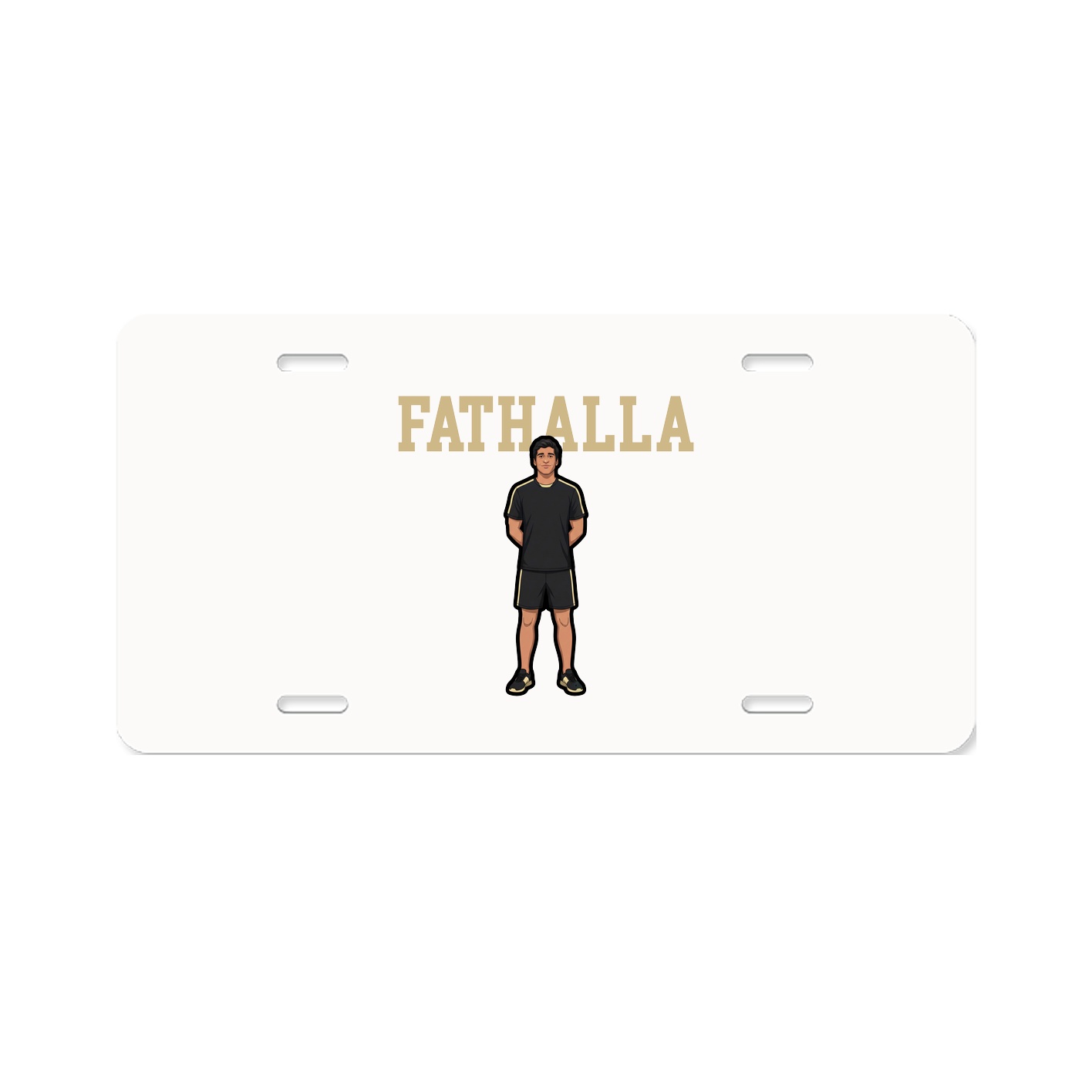License Plate — Shirsey in Classic