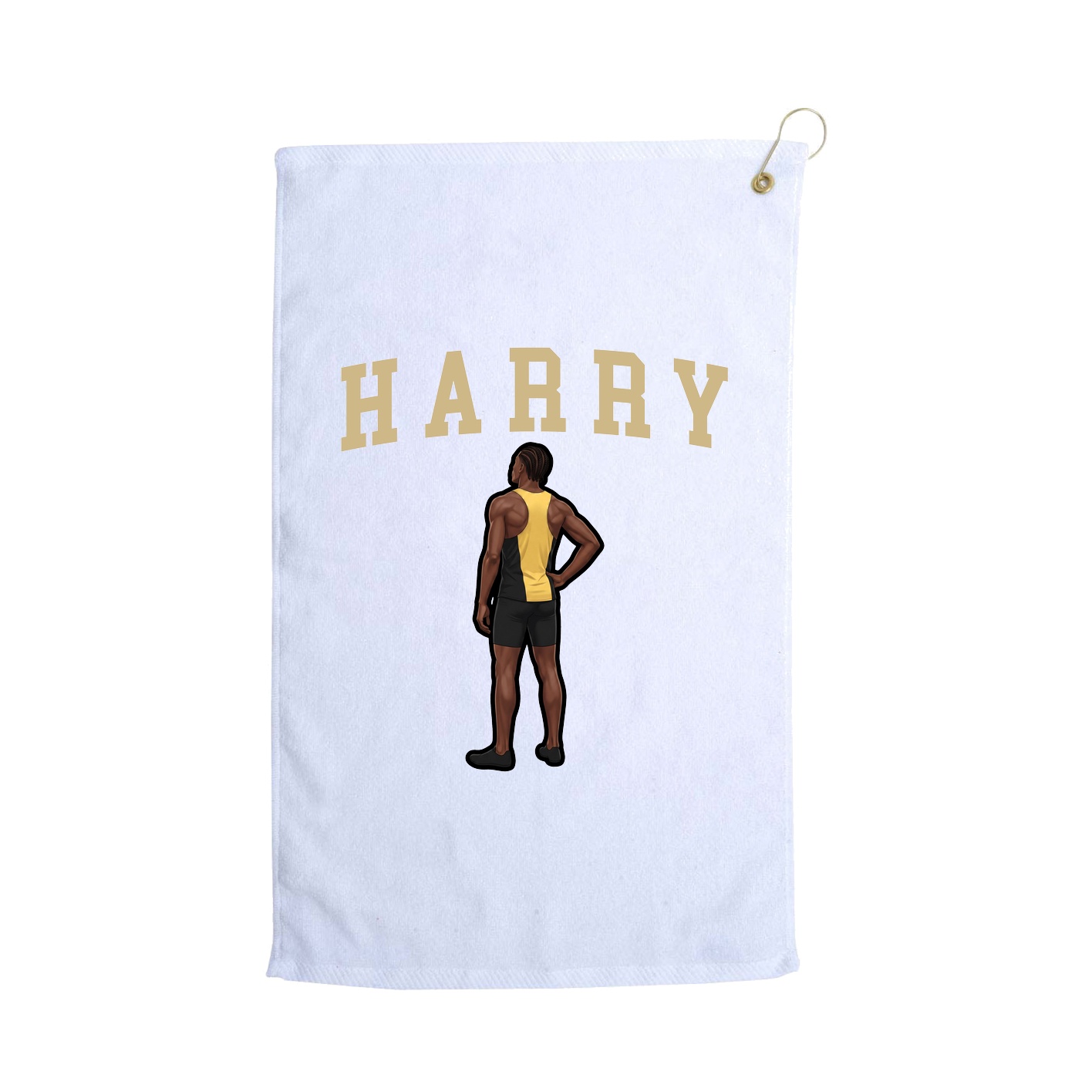 Golf Towel — Shirsey in White