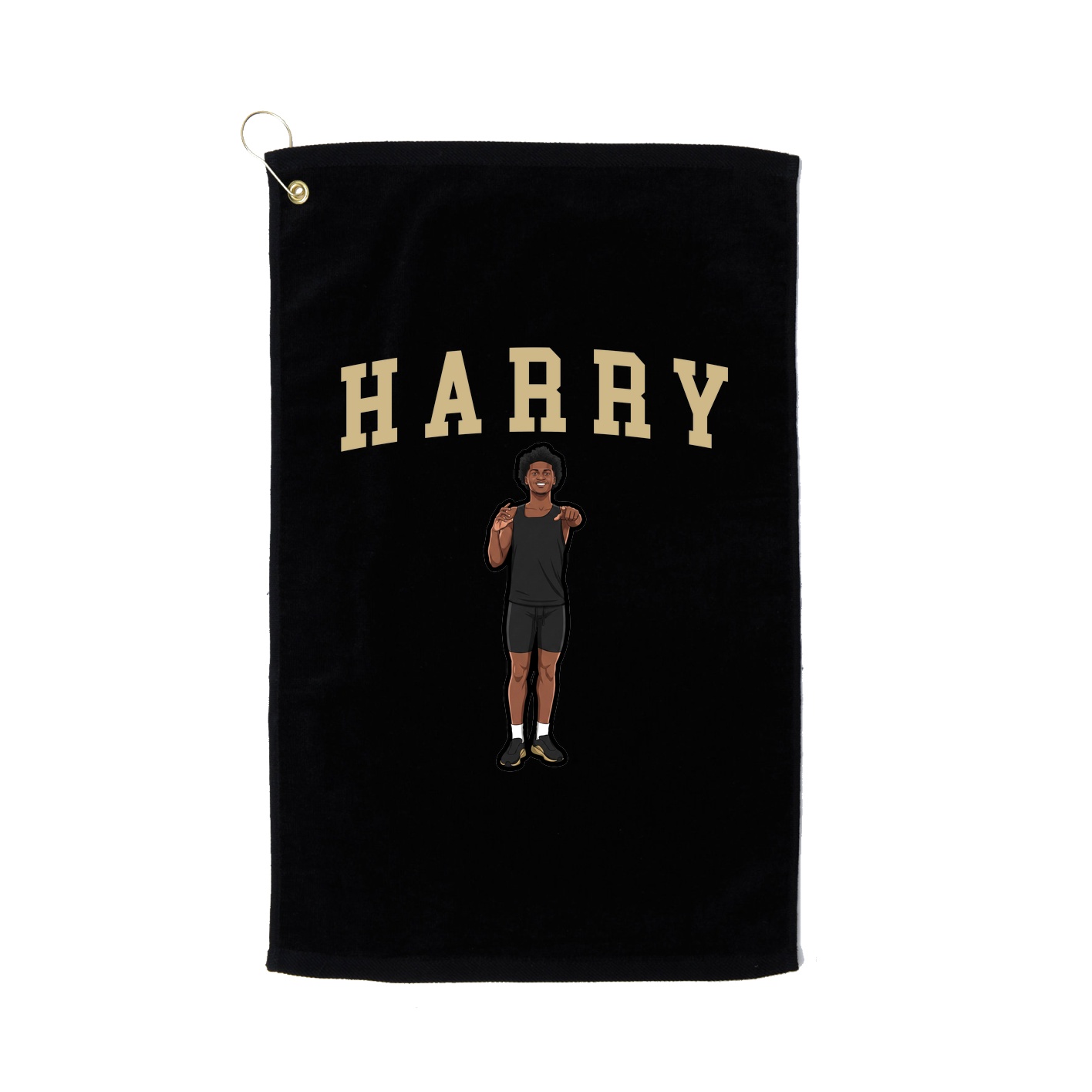 Golf Towel — Shirsey in Black