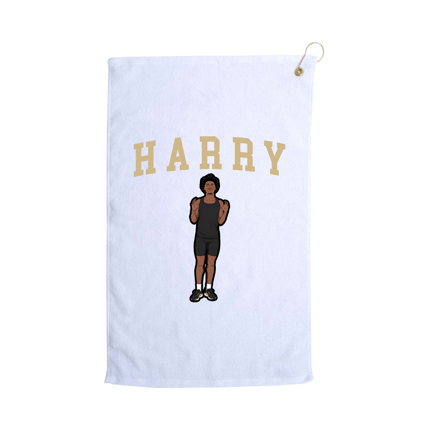 Golf Towel — Shirsey in White