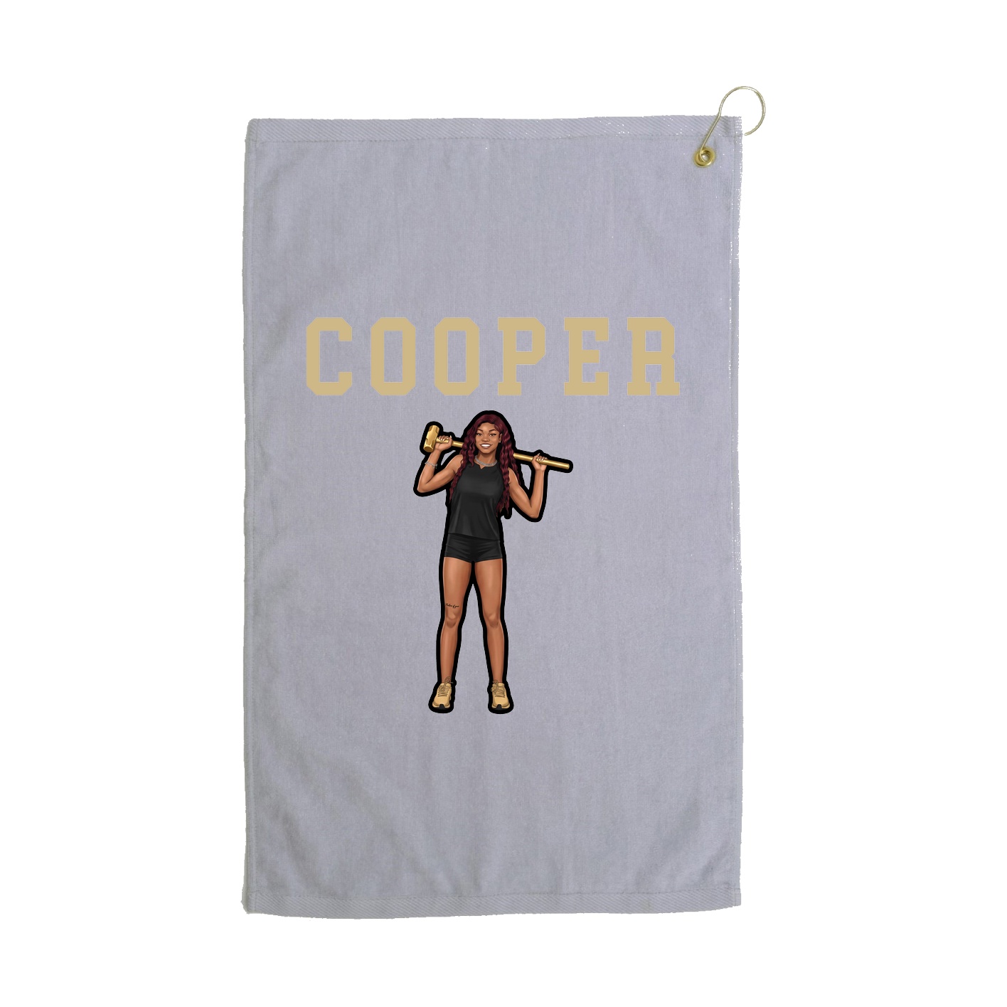 Golf Towel — Shirsey in Grey