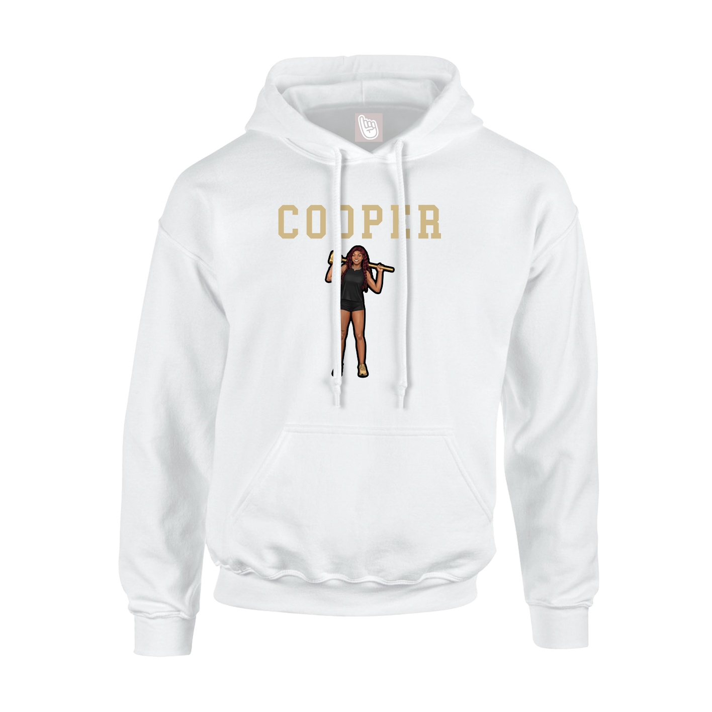 Youth Hoodie — Shirsey in White