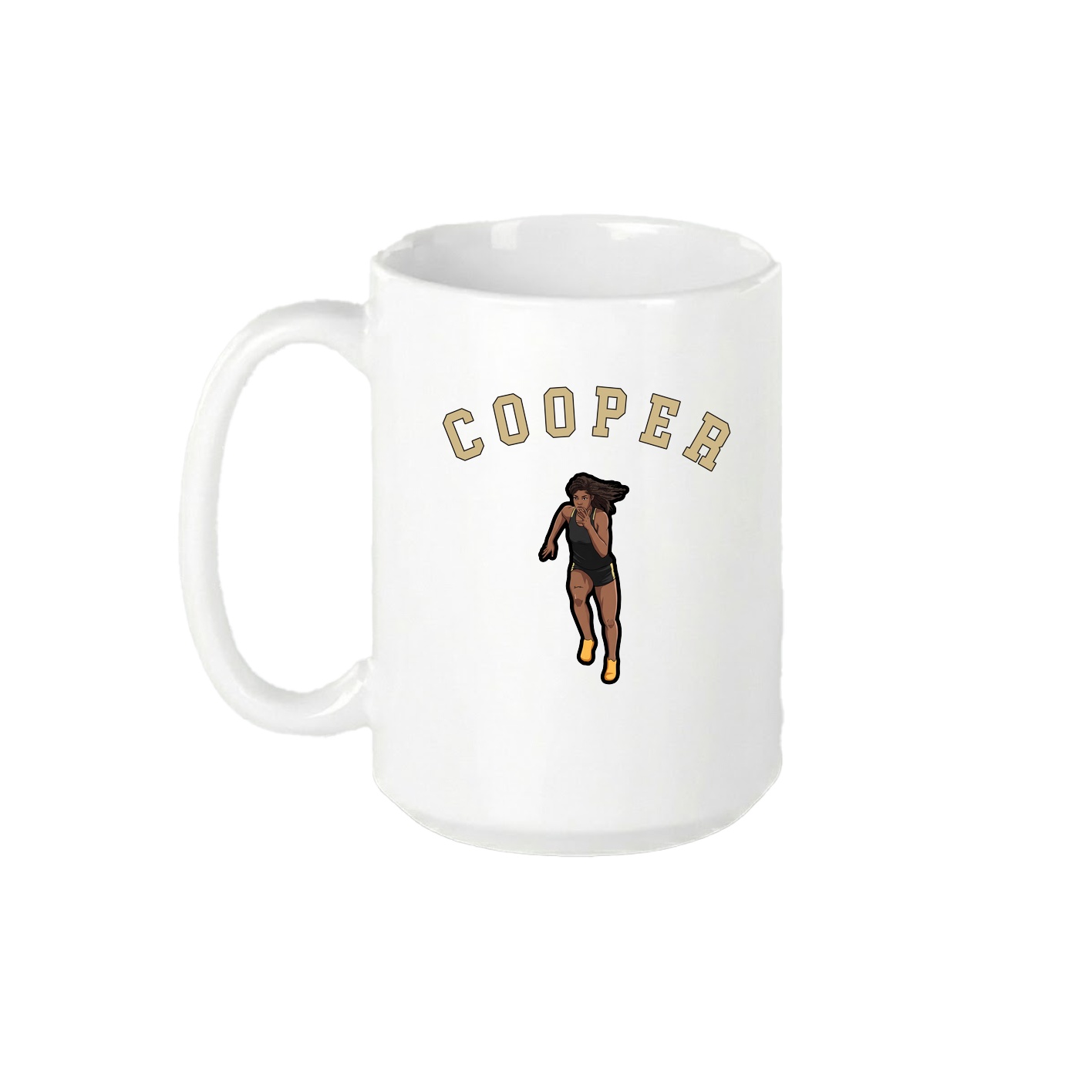 15oz Coffee Mug — Shirsey Arch in White