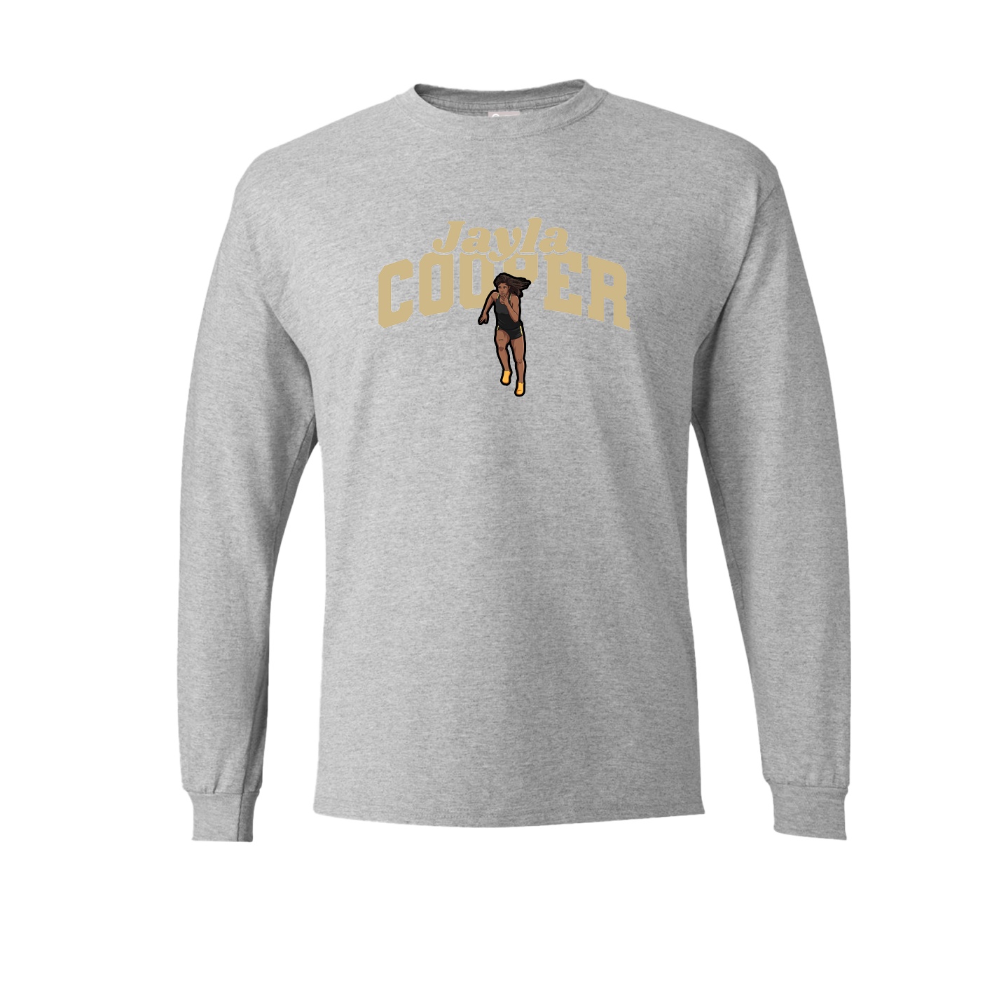 Long Sleeve Tee — Signature Arch in Grey