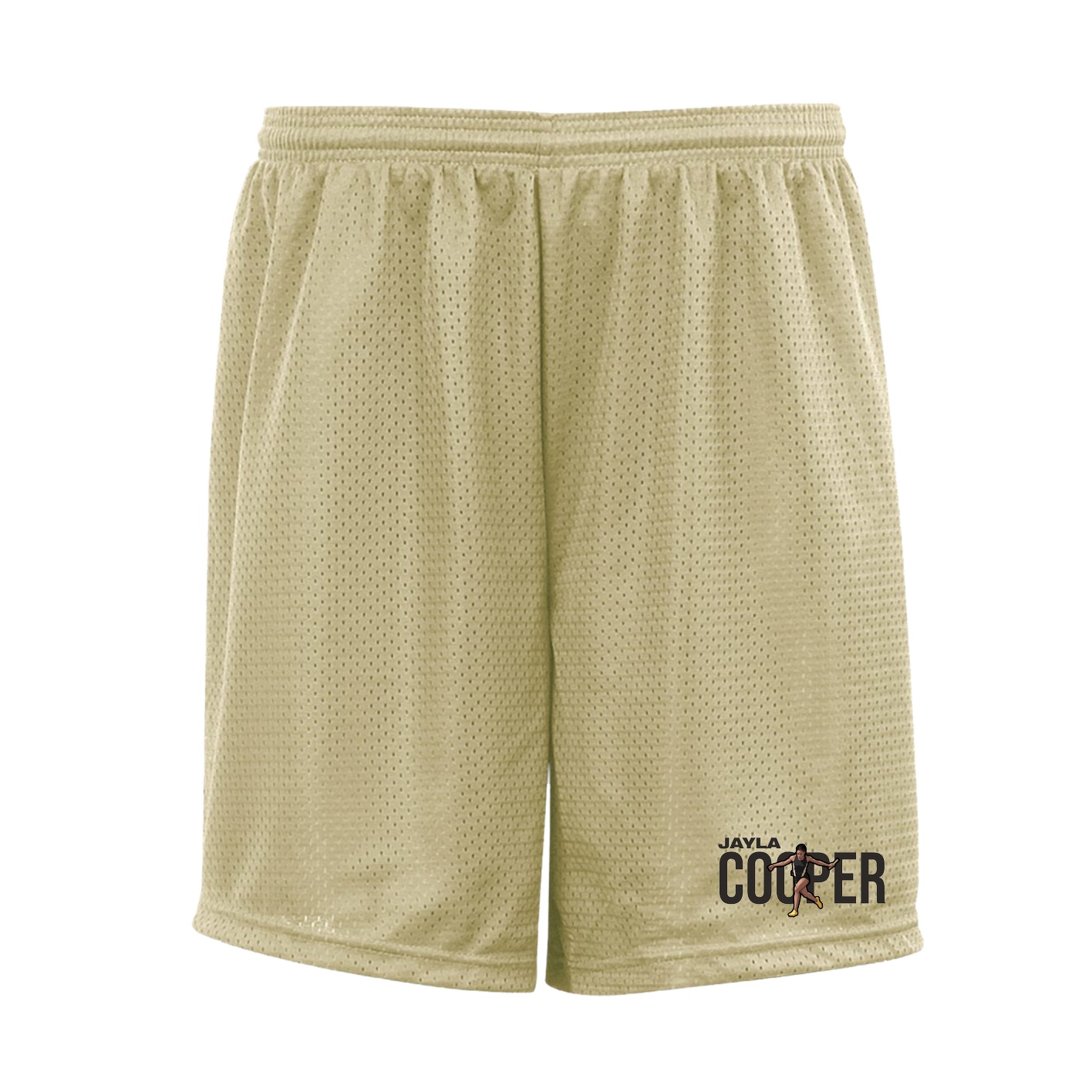 Shorts — Player Name in Vegas Gold