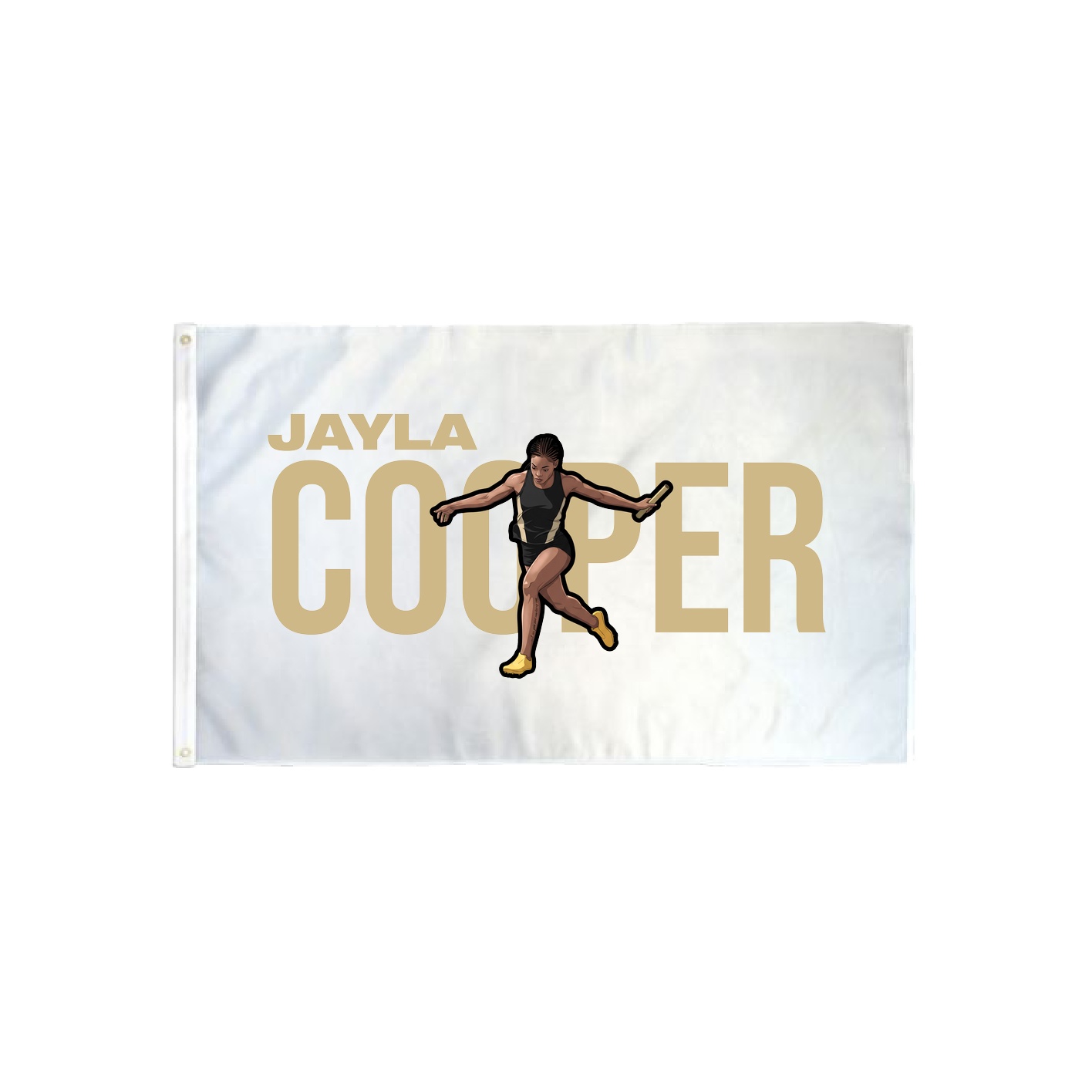 3x5 Flag — Player Name in Classic