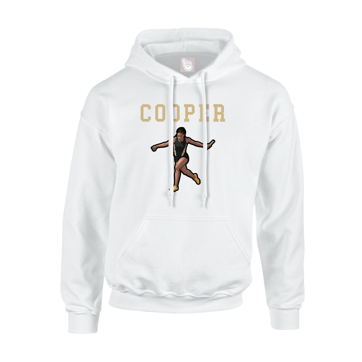 Hoodie — Shirsey in White