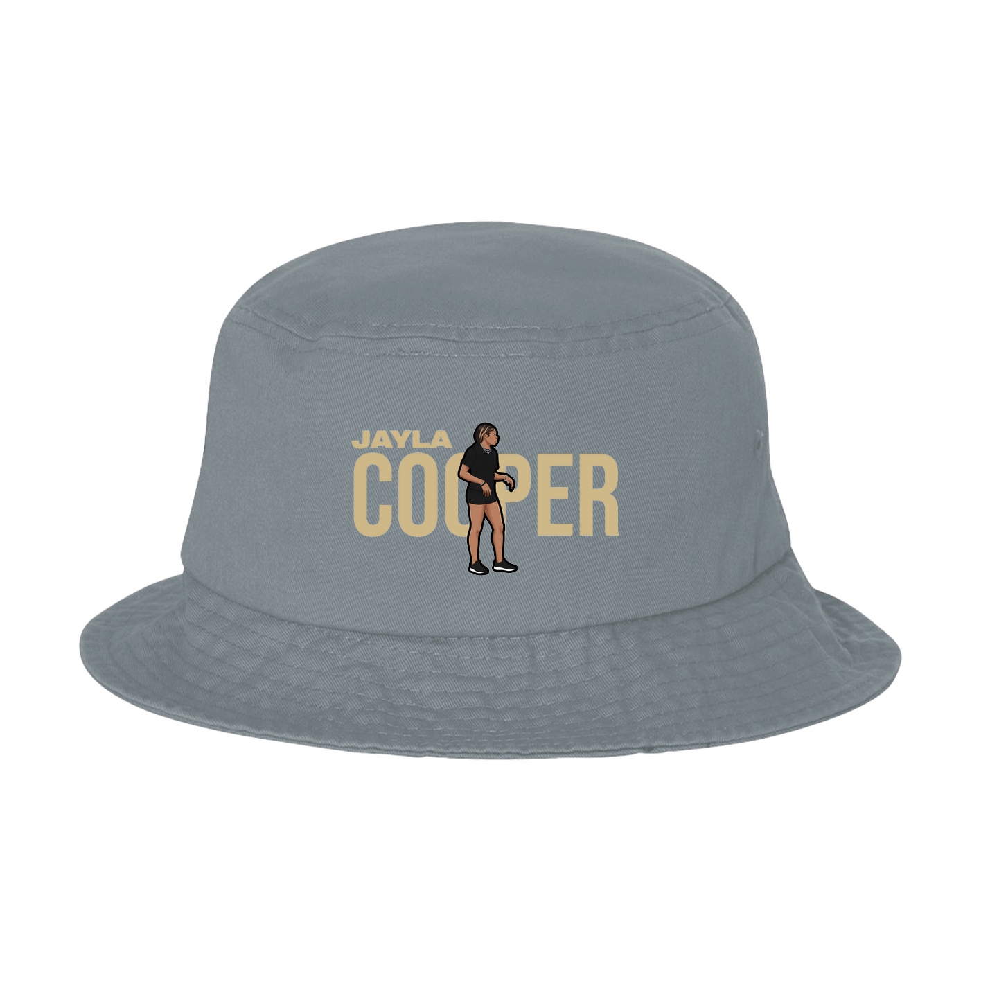 Bucket Cap — Player Name in Grey