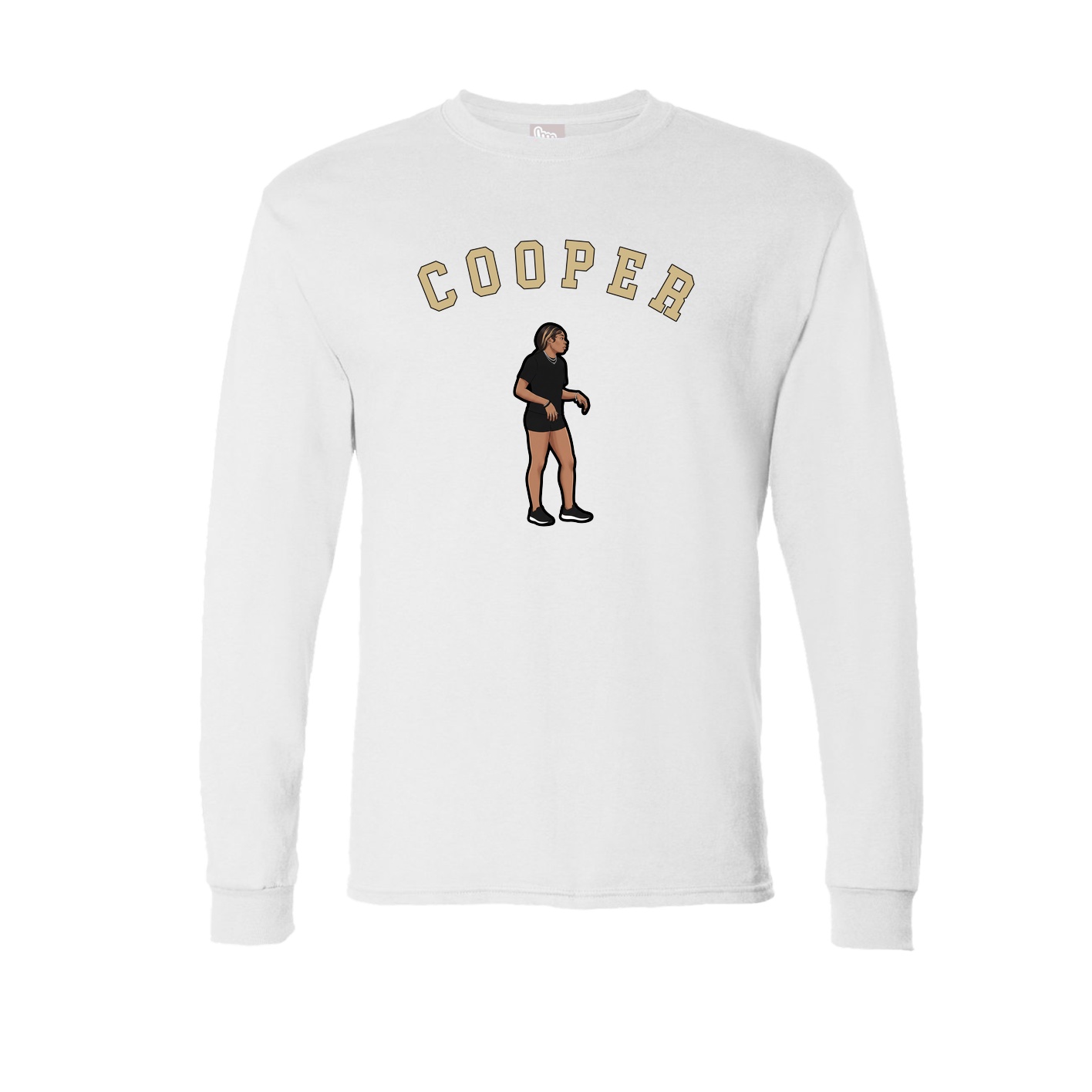 Long Sleeve Tee — Shirsey Arch in White