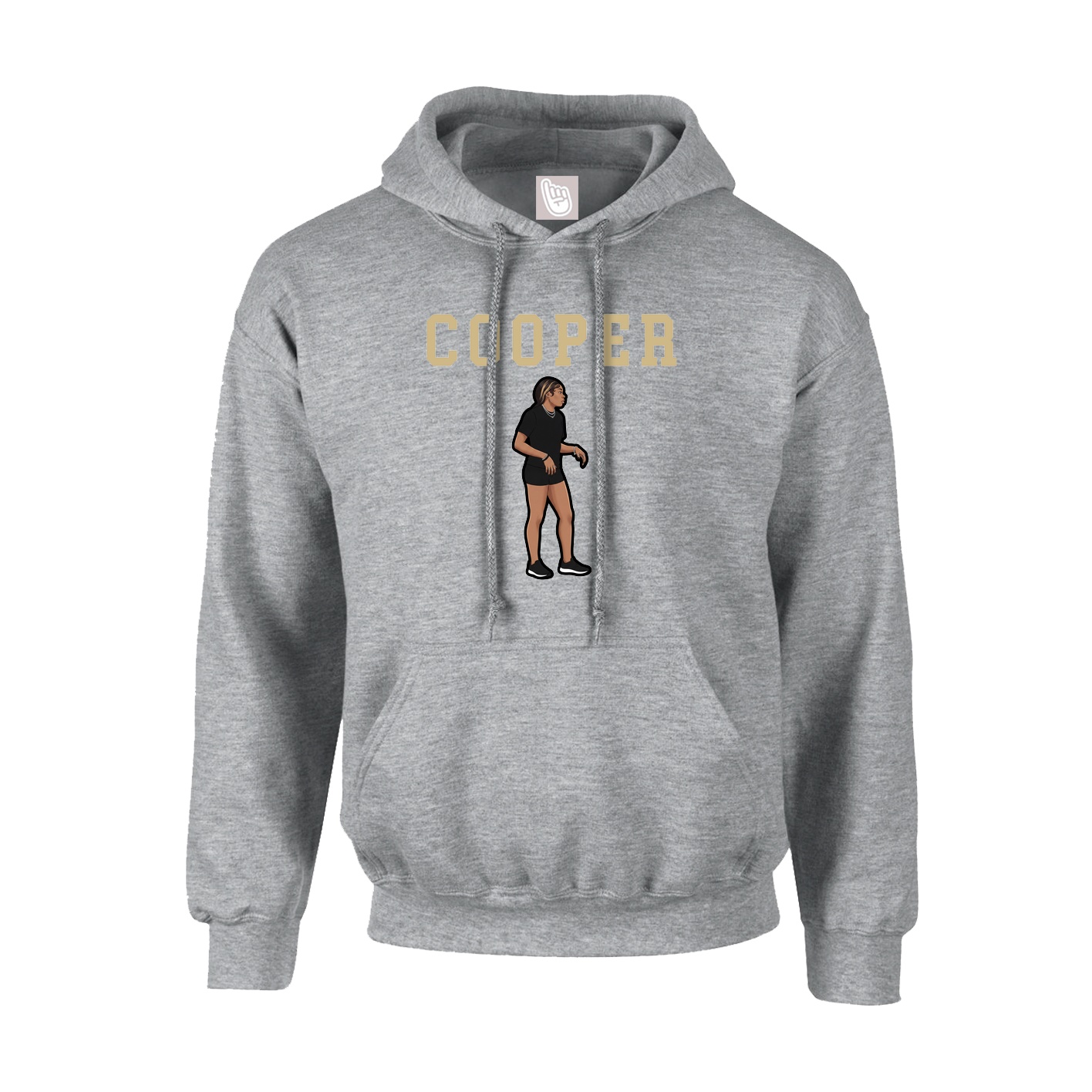 Hoodie — Shirsey in Grey