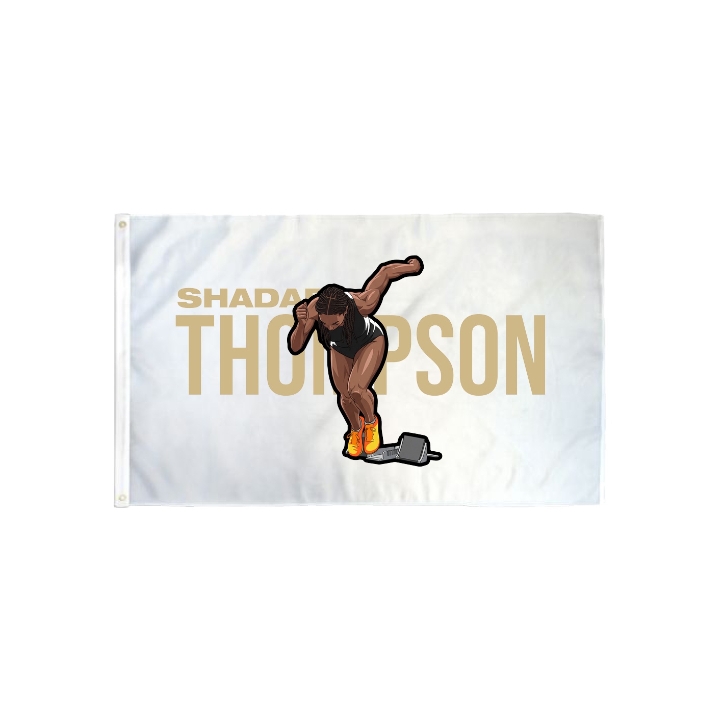 3x5 Flag — Player Name in Classic