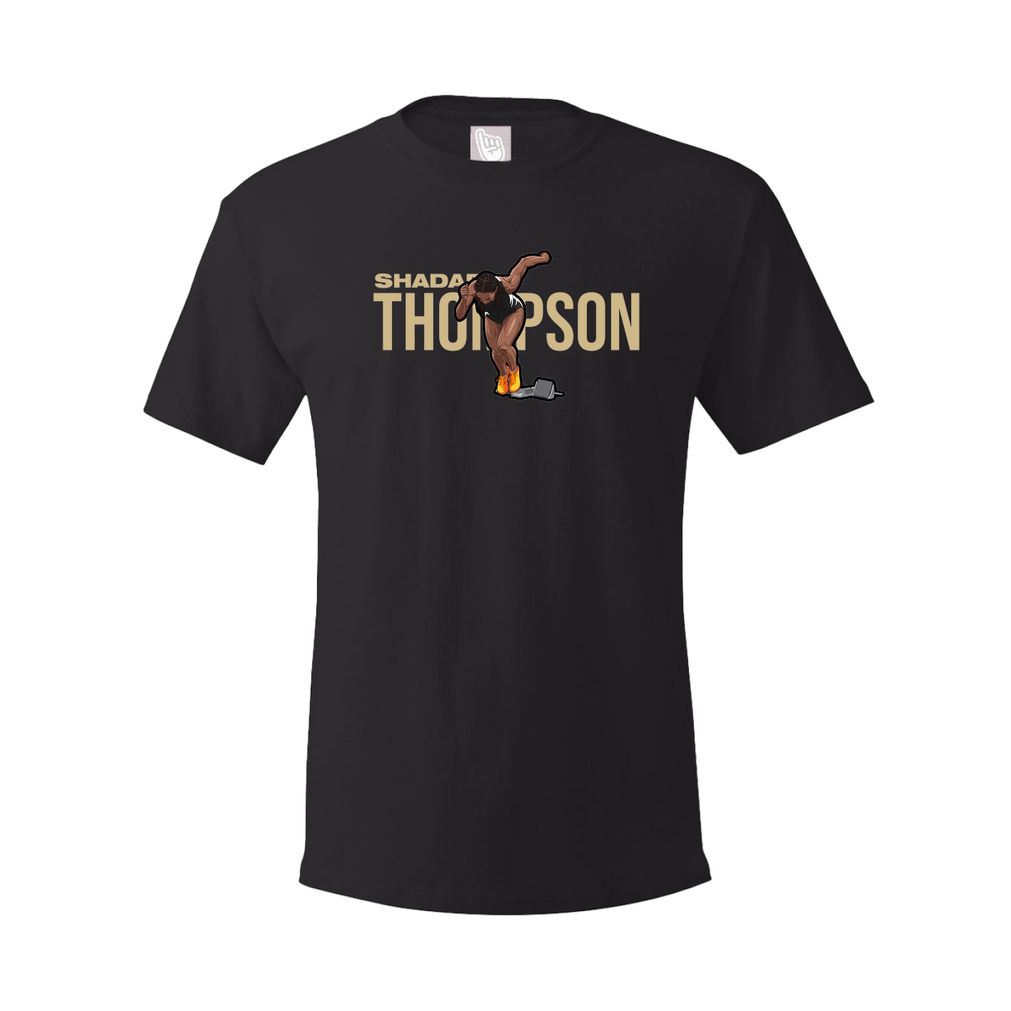 Youth Tee — Player Name in Black