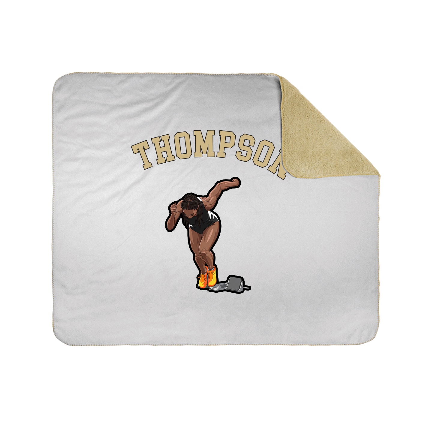 Throw Blanket — Shirsey Arch in White