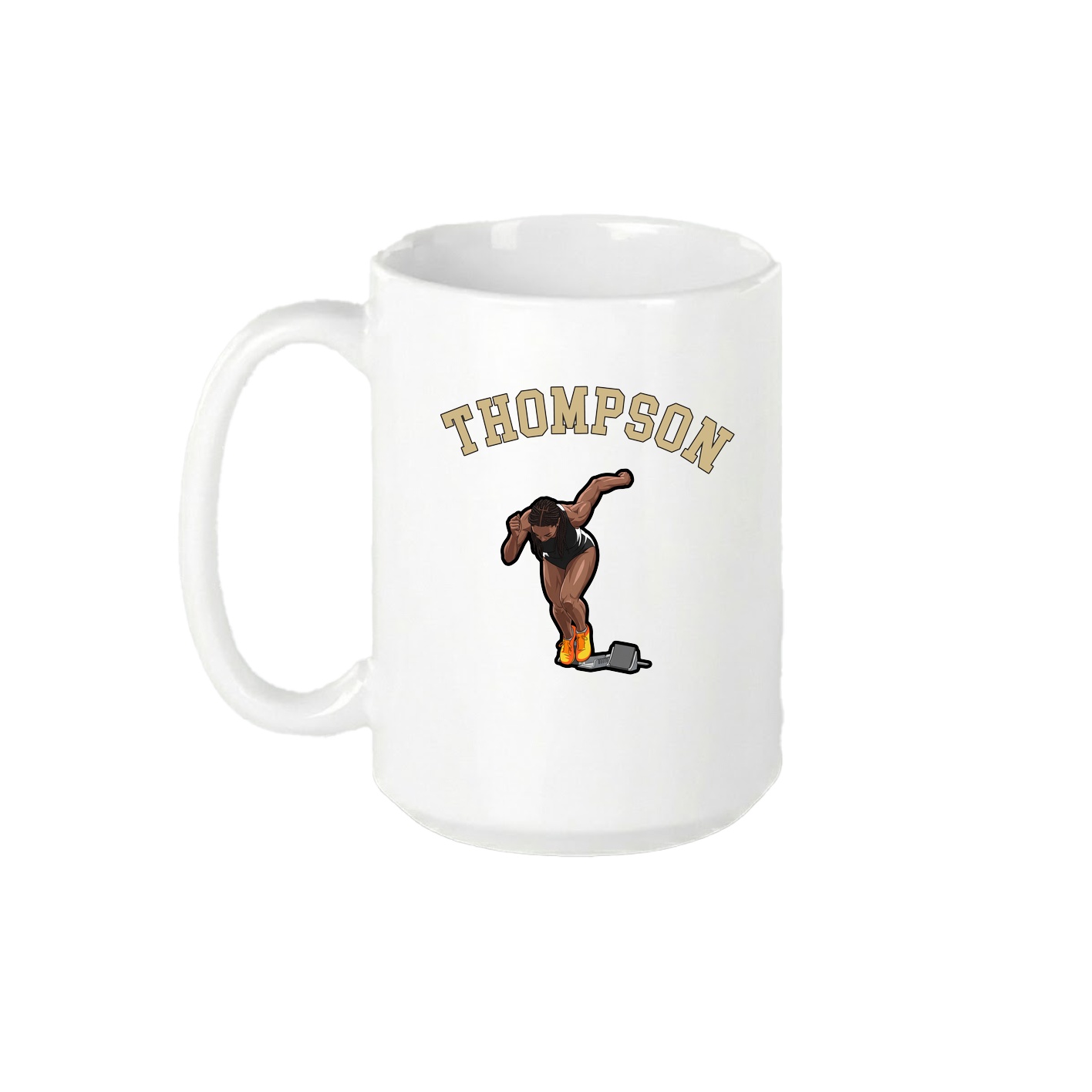 15oz Coffee Mug — Shirsey Arch in White