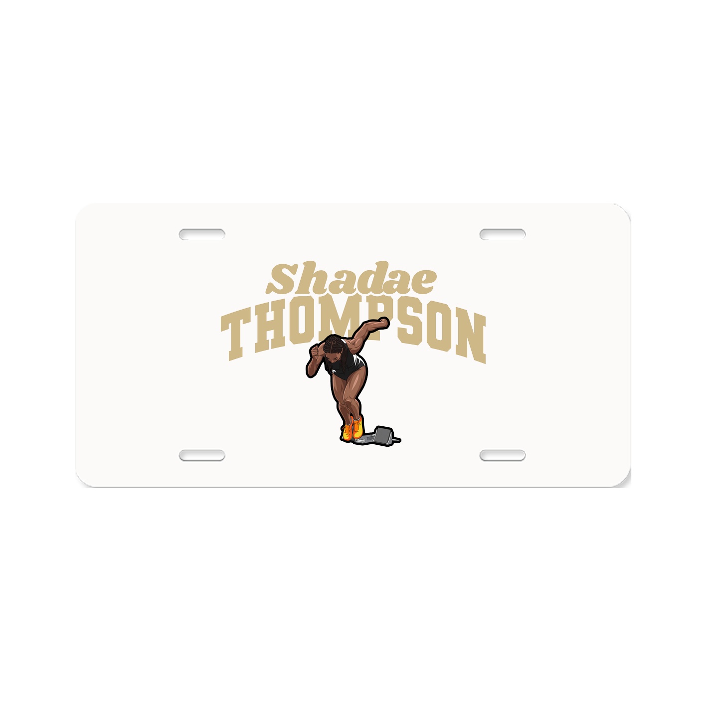 License Plate — Signature Arch in Classic