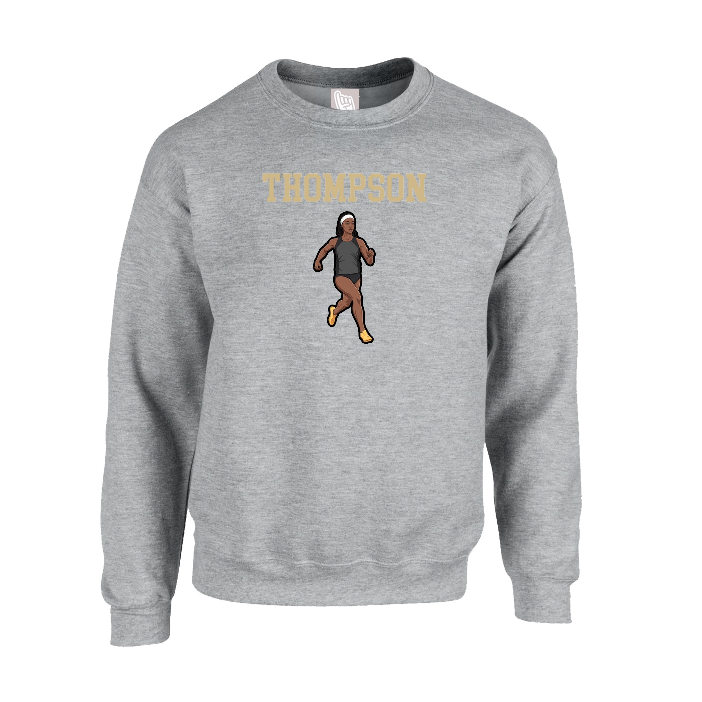 Fleece Crew — Shirsey in Grey