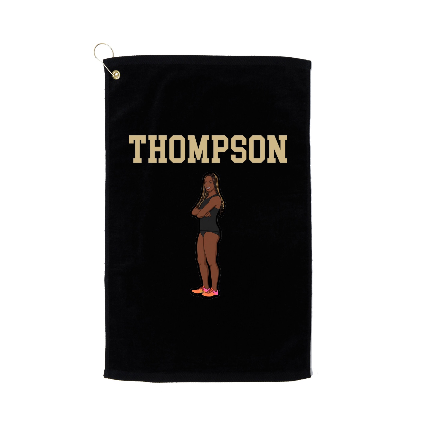 Golf Towel — Shirsey in Black