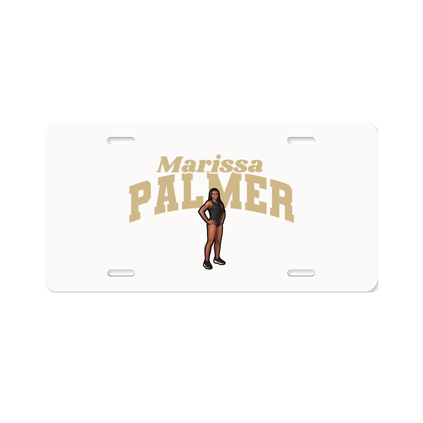 License Plate — Signature Arch in Classic