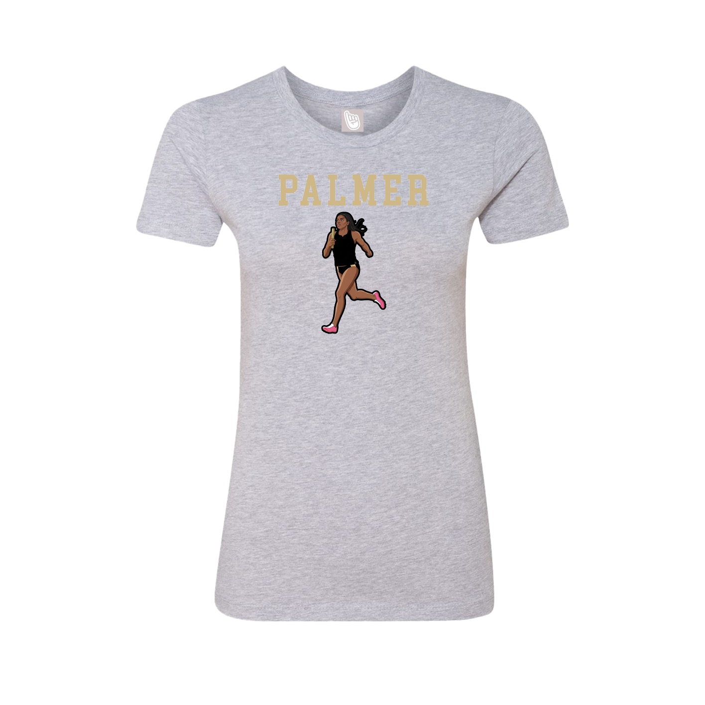 Fitted Women's Tee — Shirsey in Grey