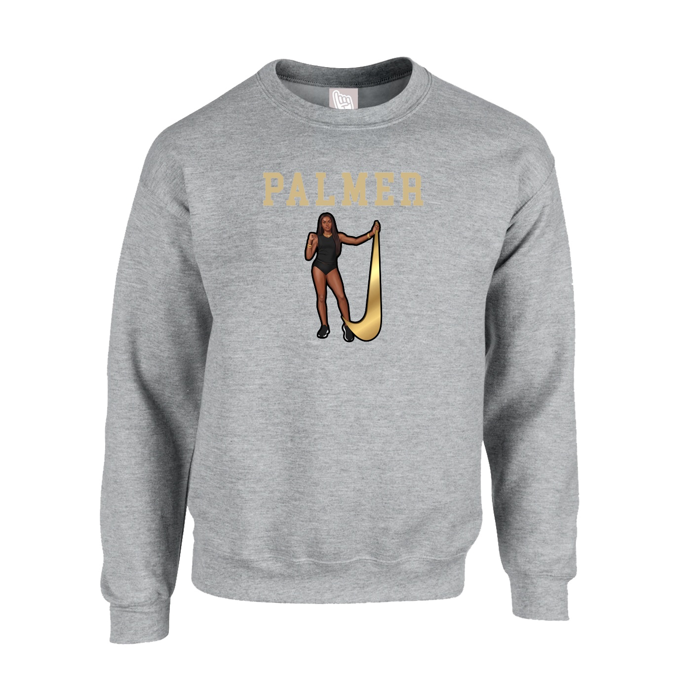 Fleece Crew — Shirsey in Grey