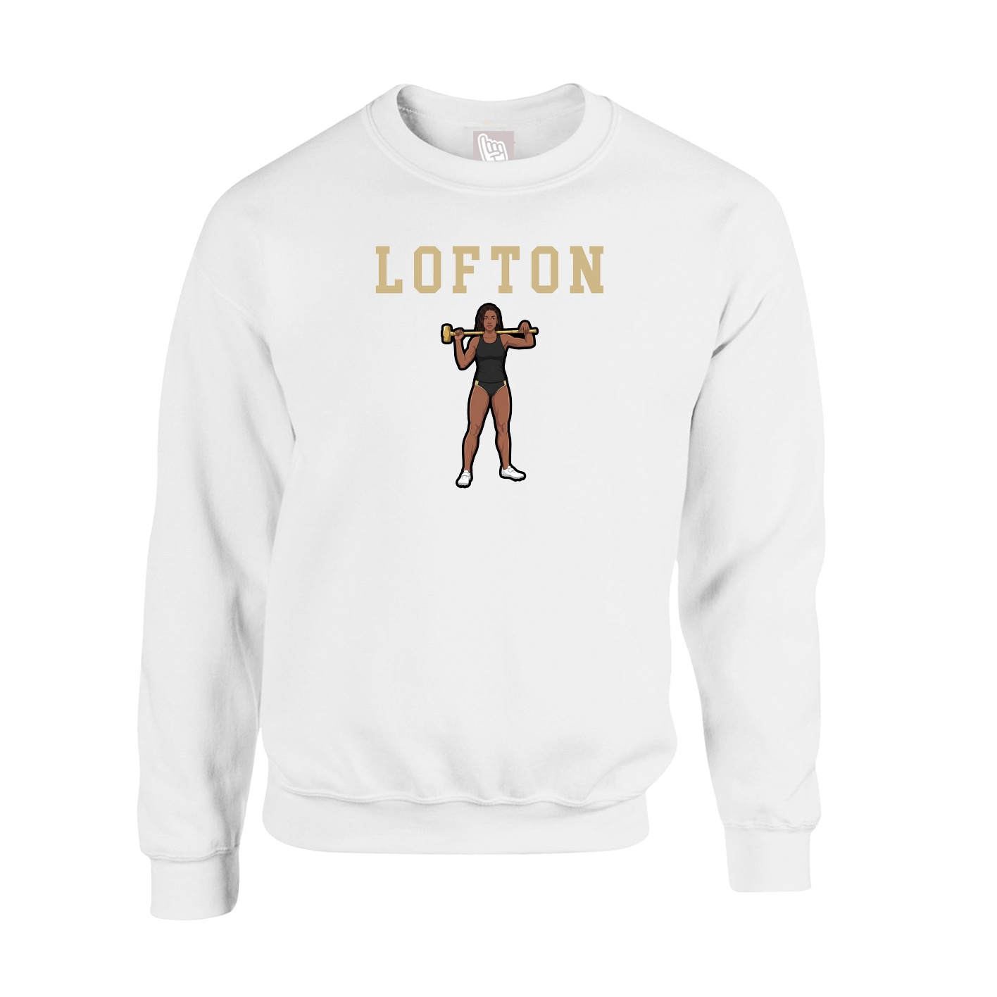 Fleece Crew — Shirsey in White
