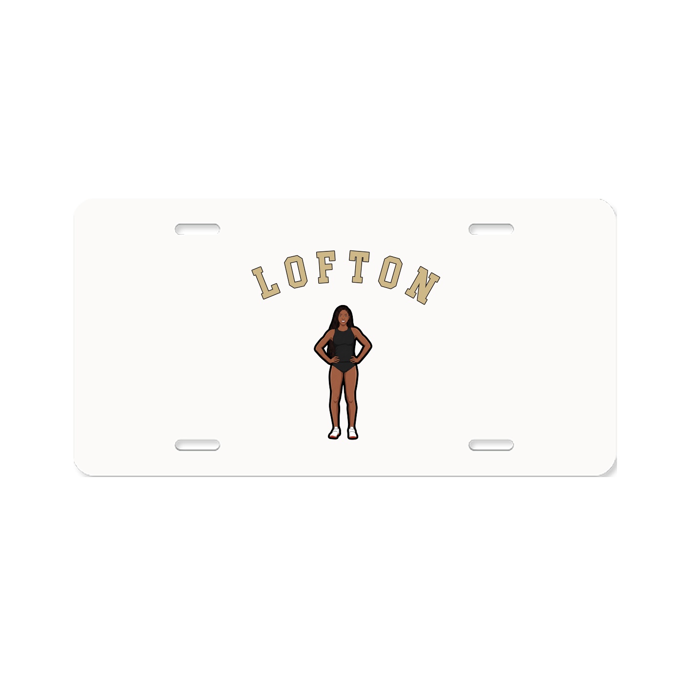License Plate — Shirsey Arch in Classic