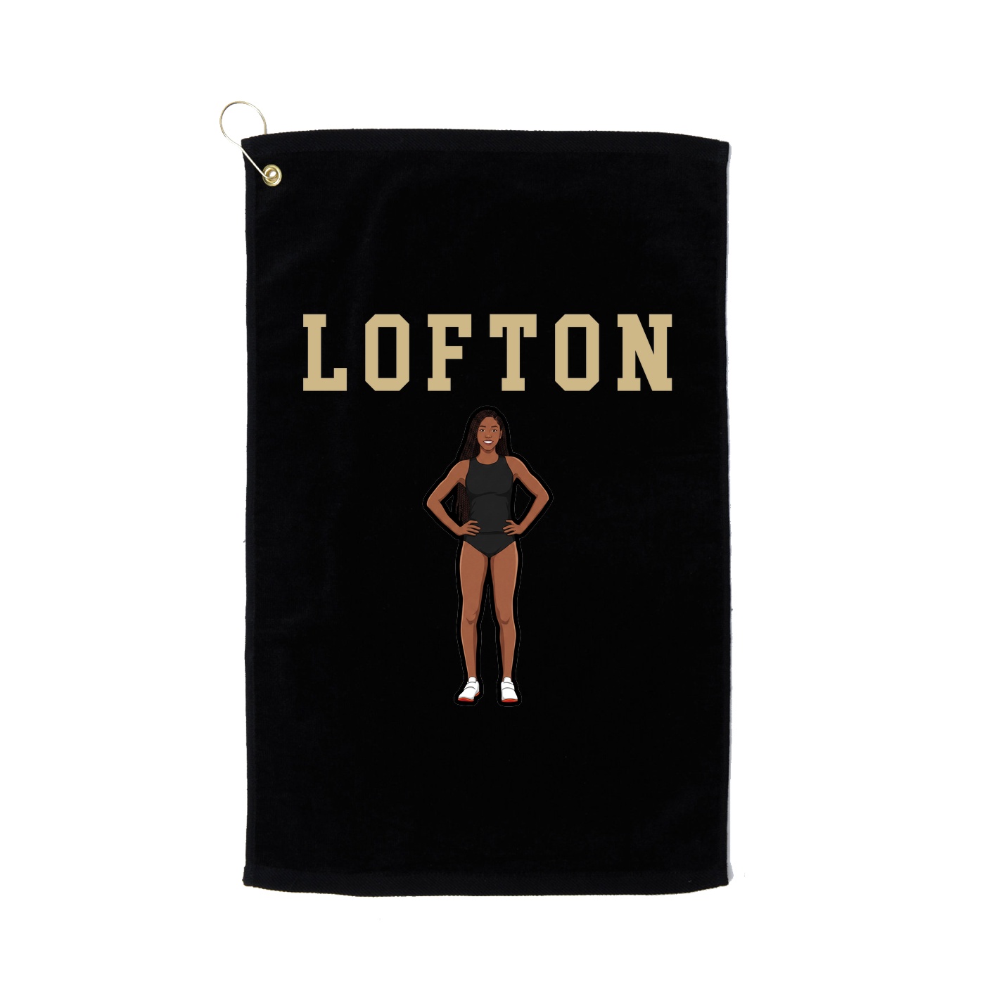 Golf Towel — Shirsey in Black